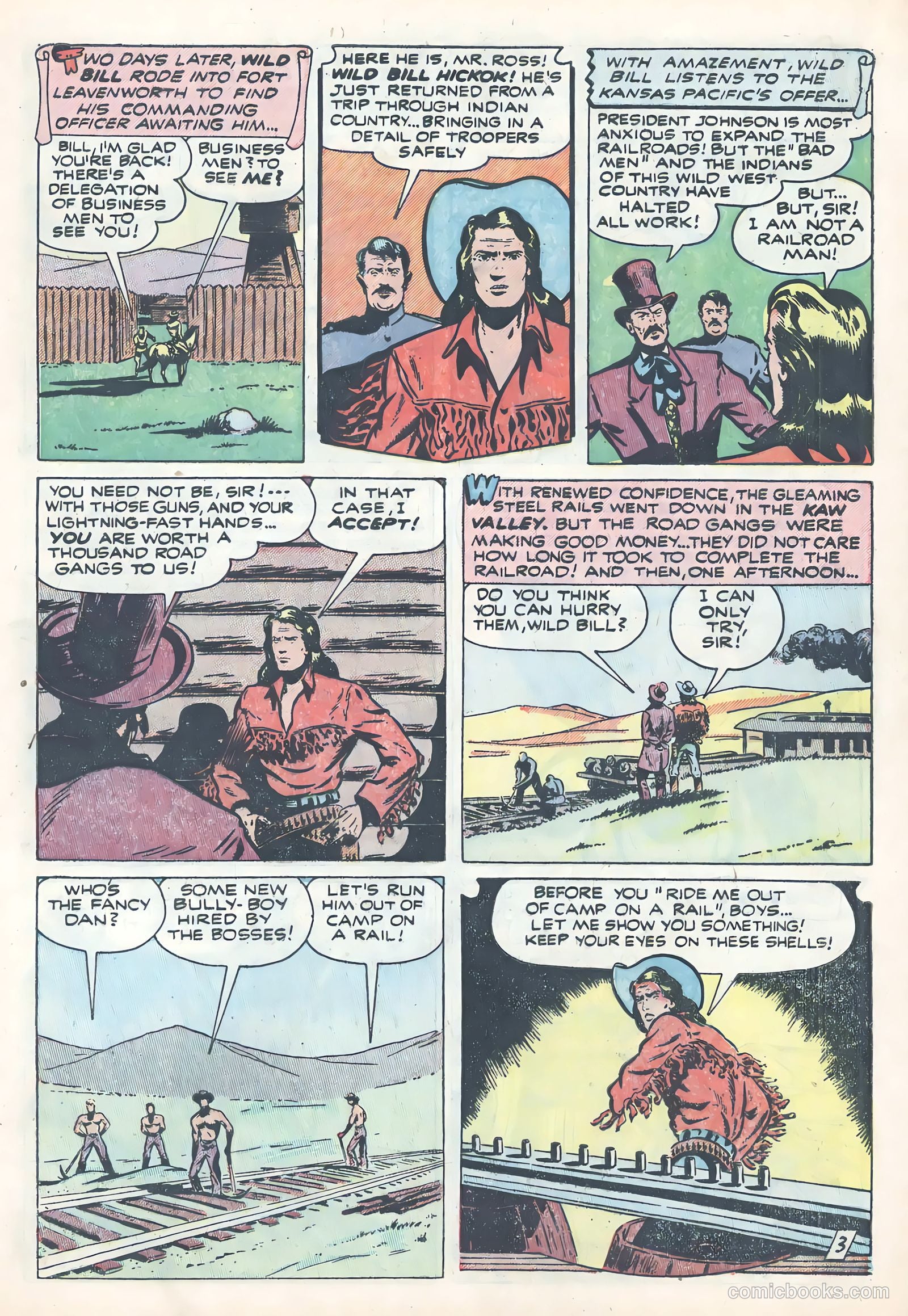 Wild Bill Hickok #20 (1954) — page 5 of 36