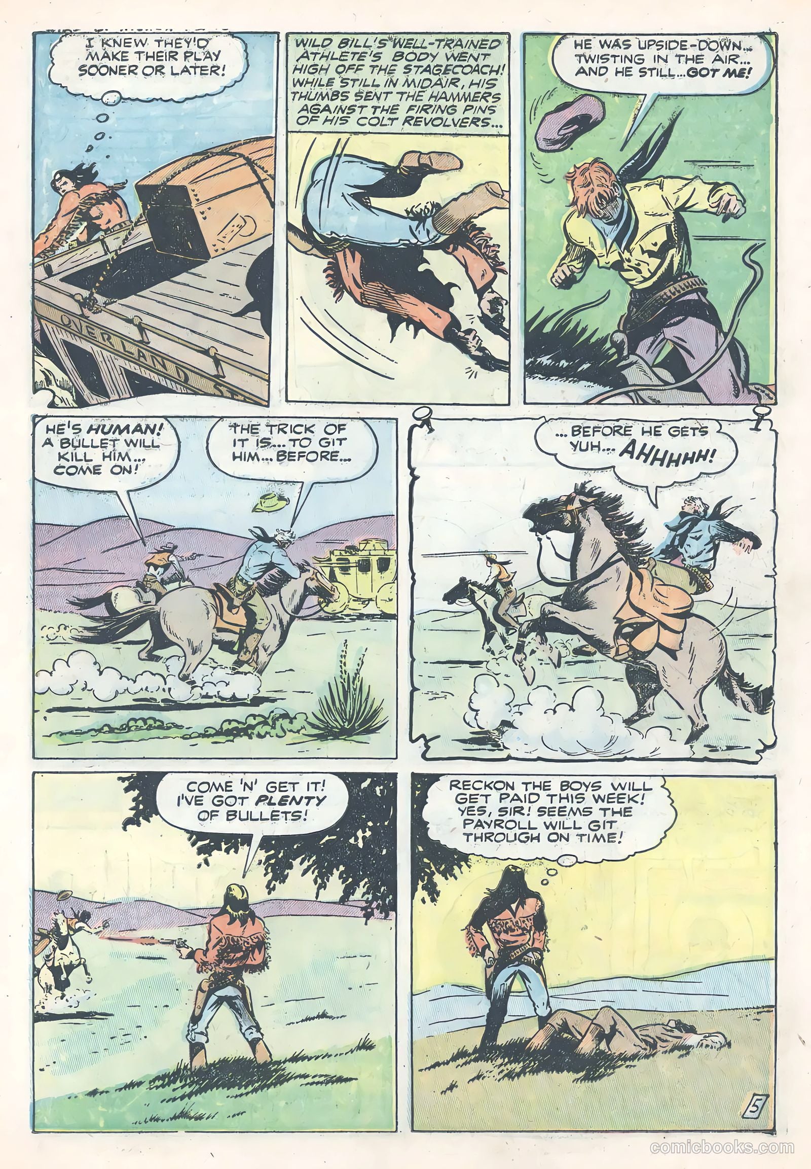 Wild Bill Hickok #20 (1954) — page 7 of 36