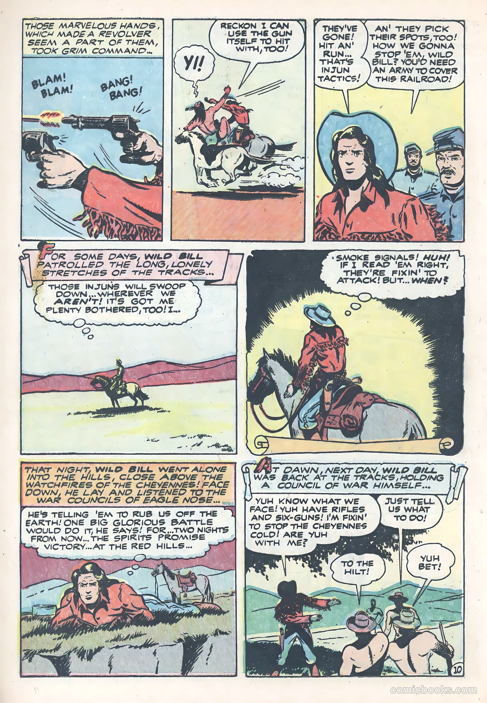 Wild Bill Hickok #20 (1954) — page 12 of 36