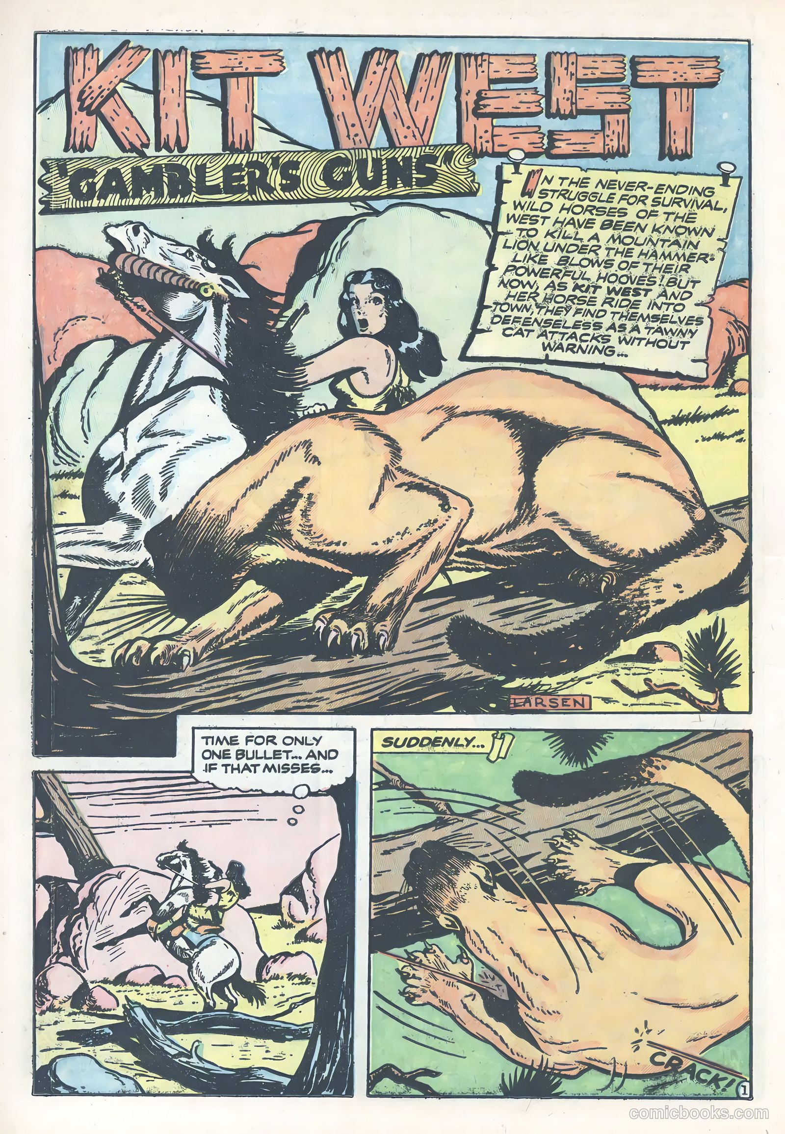 Wild Bill Hickok #20 (1954) — page 14 of 36