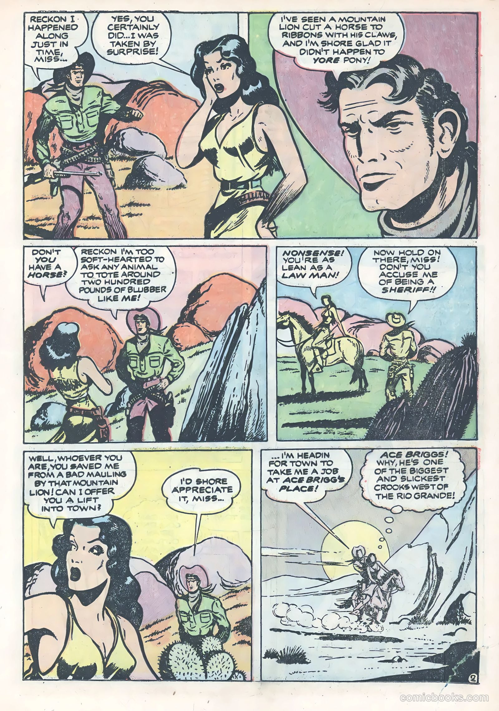 Wild Bill Hickok #20 (1954) — page 15 of 36