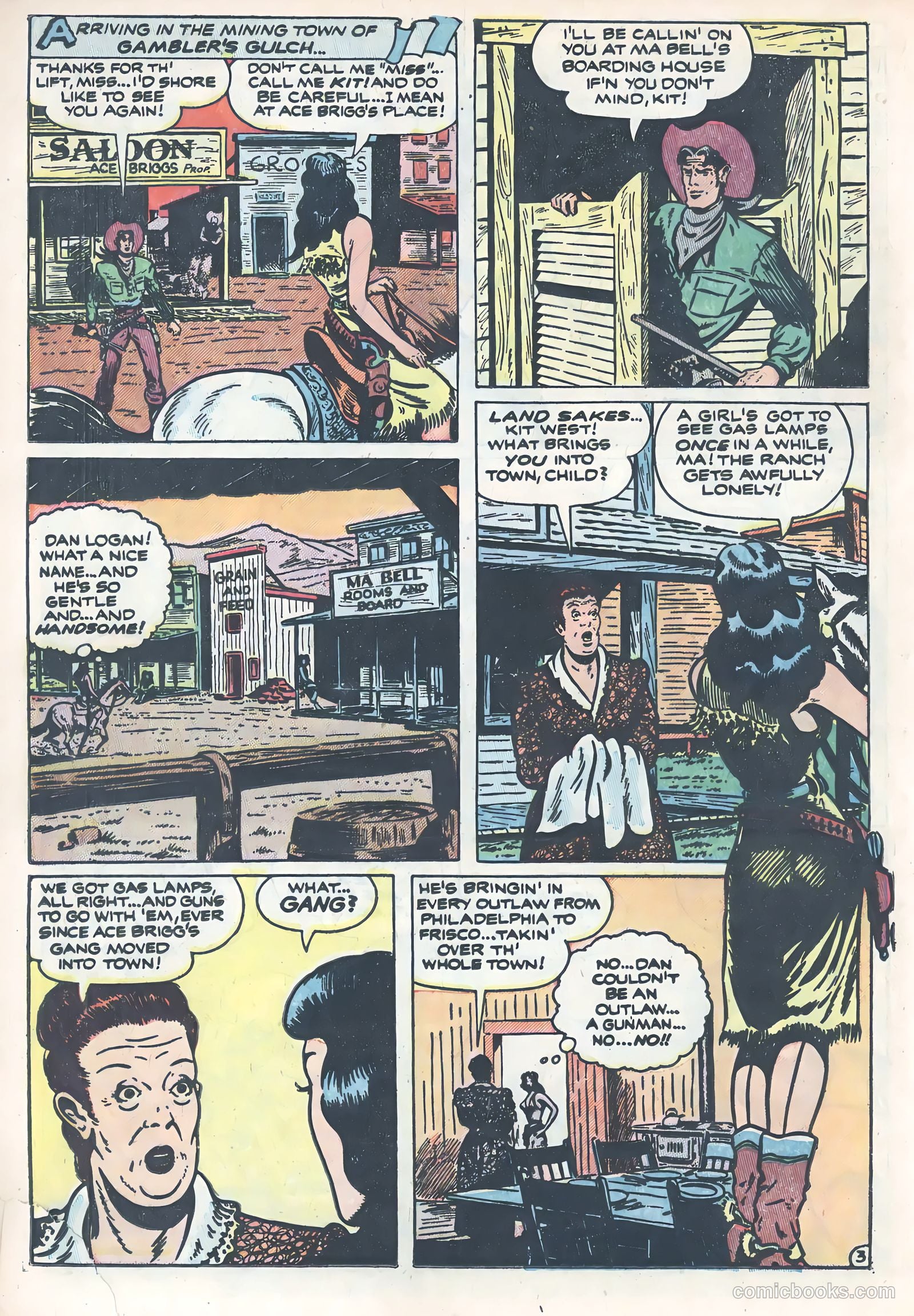 Wild Bill Hickok #20 (1954) — page 16 of 36
