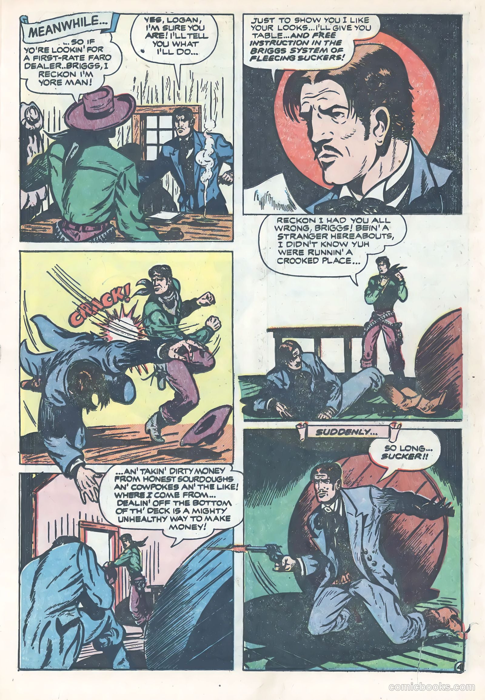 Wild Bill Hickok #20 (1954) — page 17 of 36