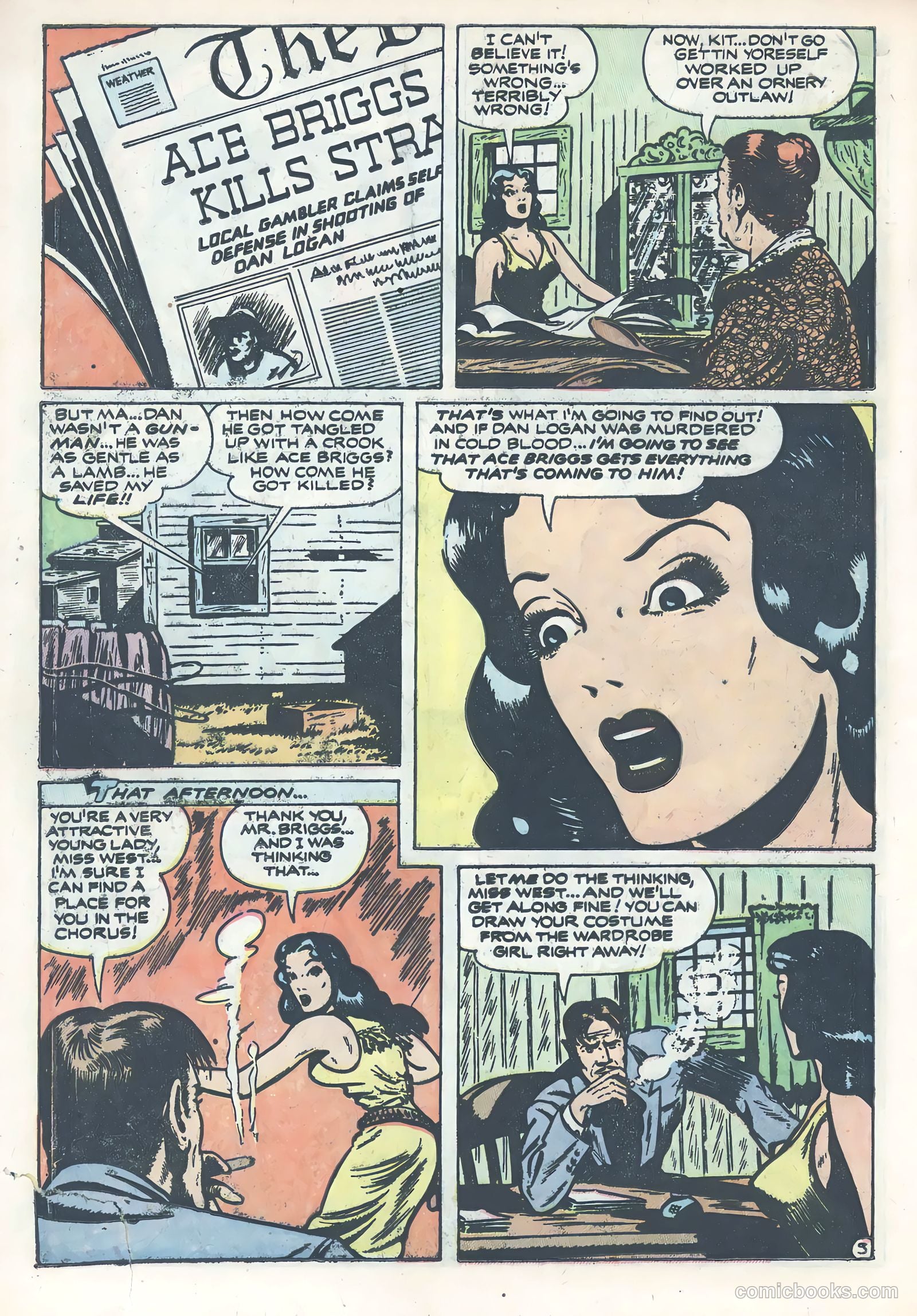 Wild Bill Hickok #20 (1954) — page 18 of 36