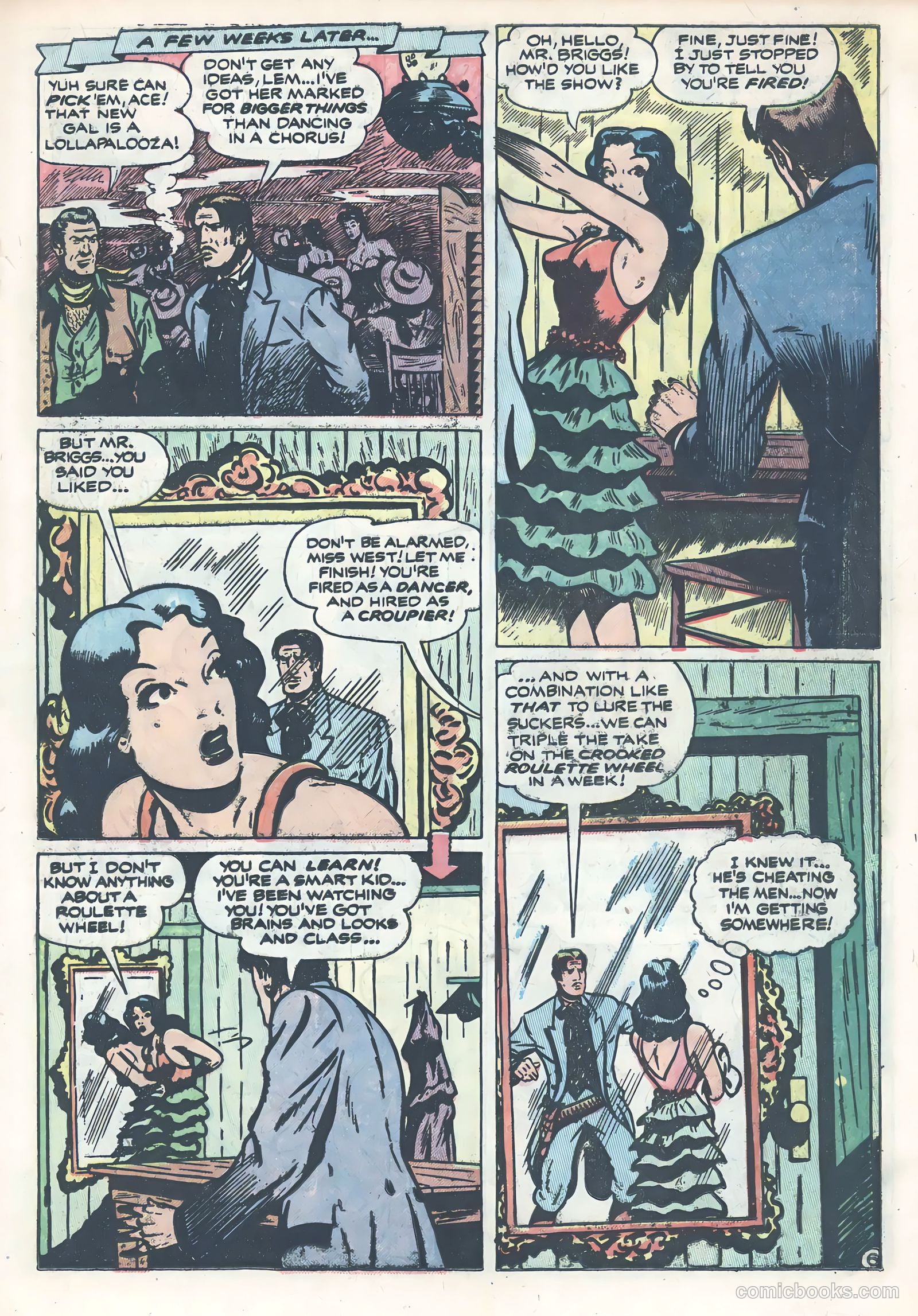 Wild Bill Hickok #20 (1954) — page 19 of 36
