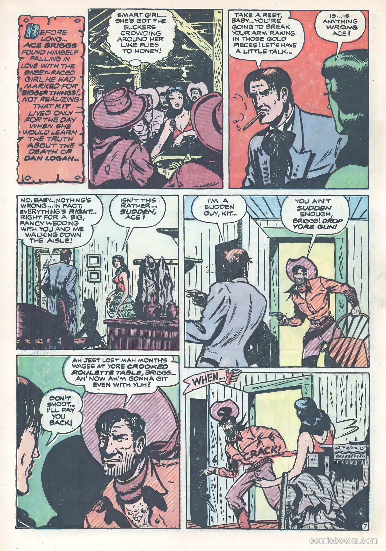 Wild Bill Hickok #20 (1954) — page 20 of 36