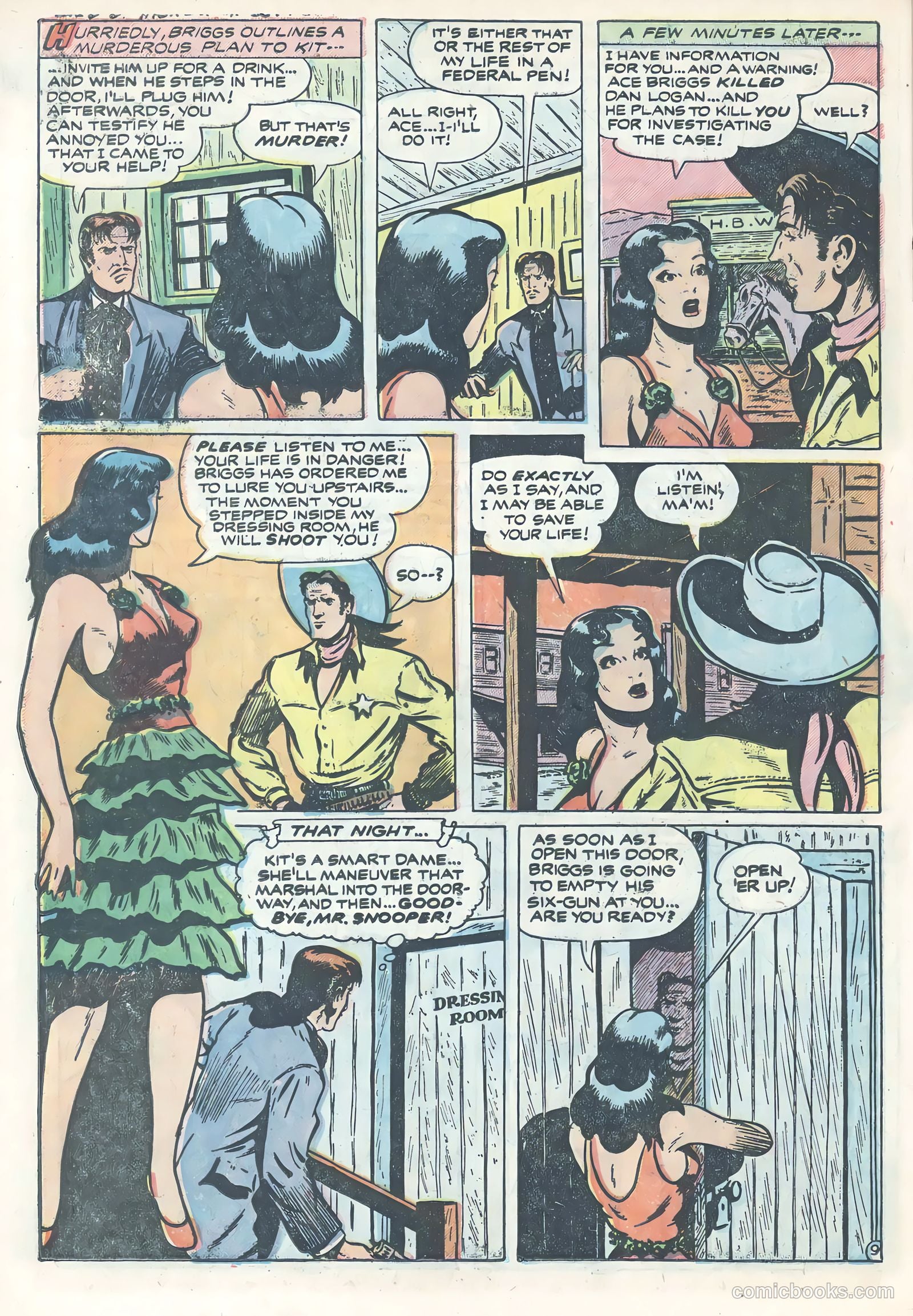 Wild Bill Hickok #20 (1954) — page 22 of 36