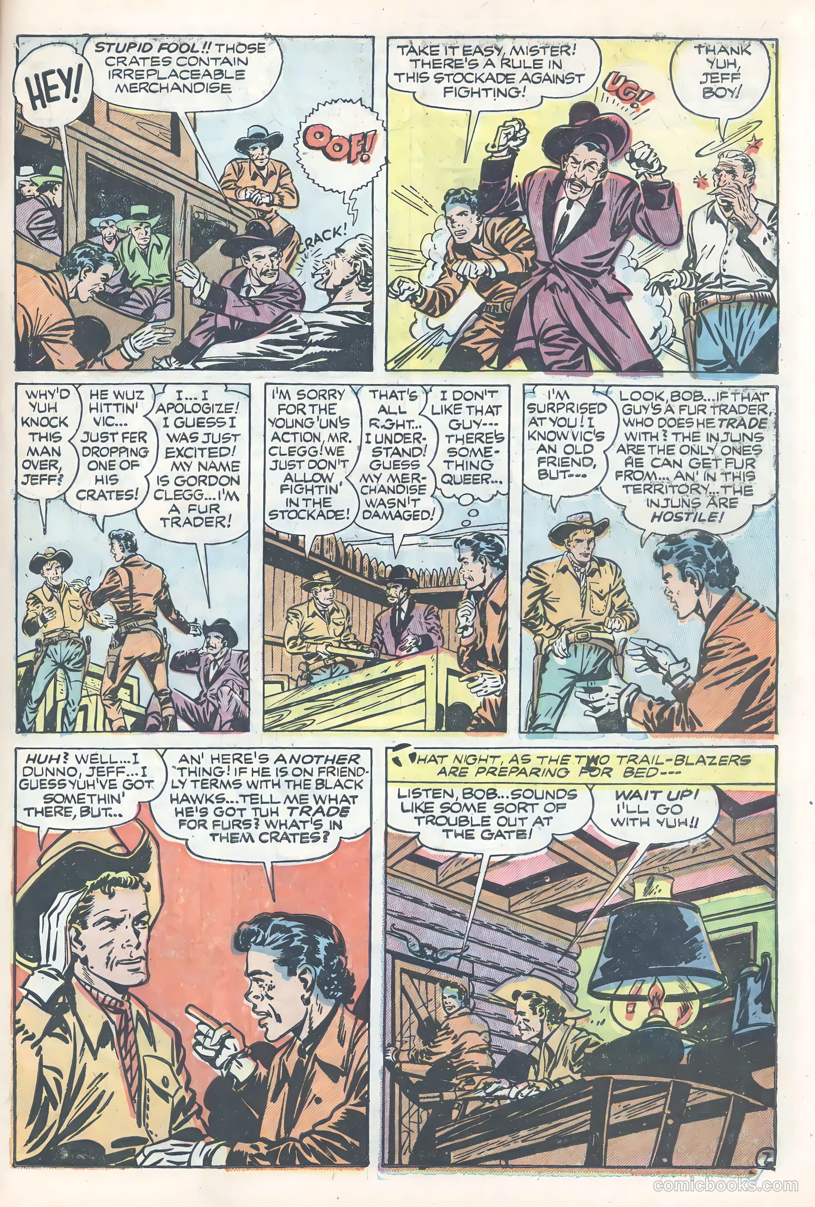 Wild Bill Hickok #20 (1954) — page 27 of 36
