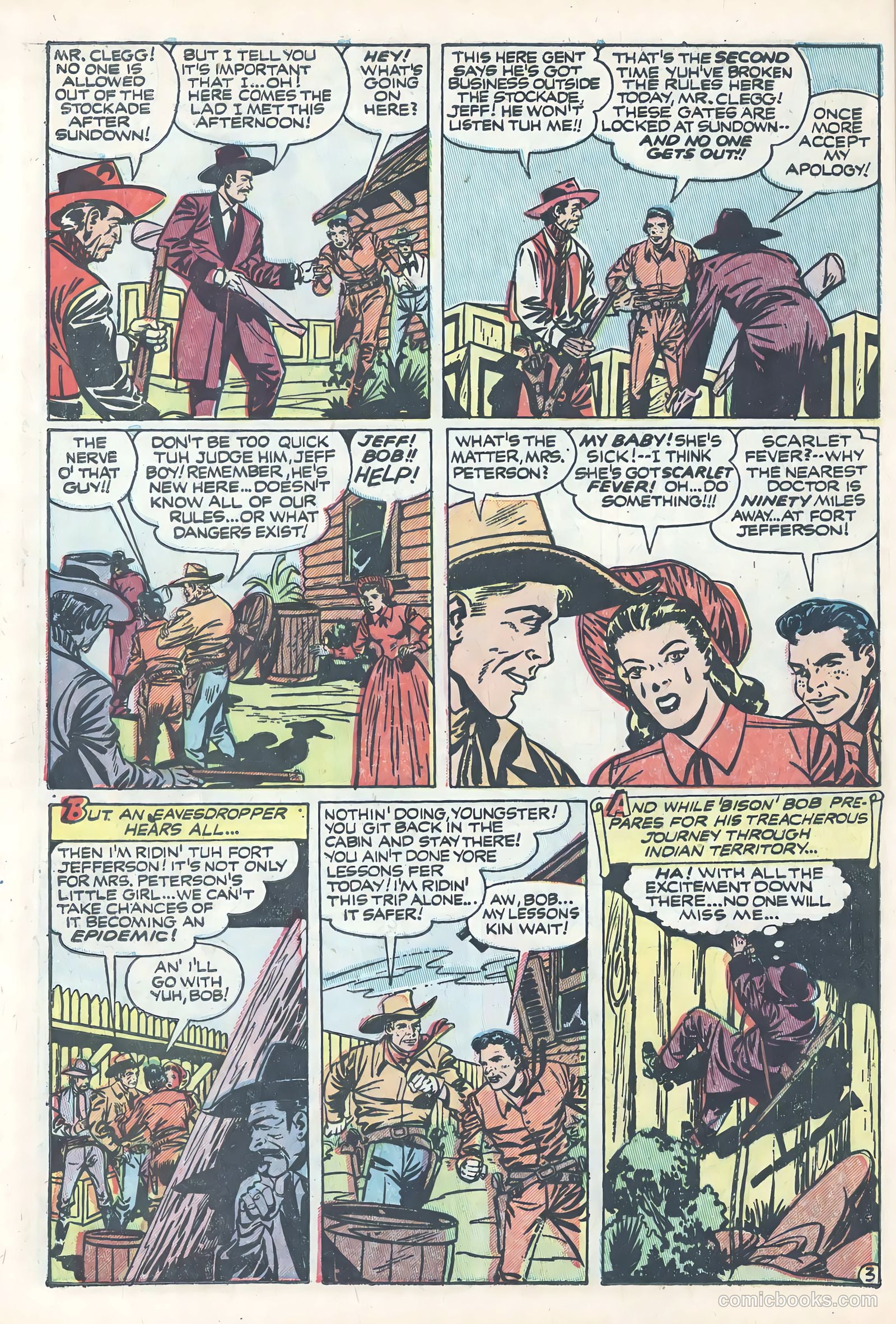 Wild Bill Hickok #20 (1954) — page 28 of 36