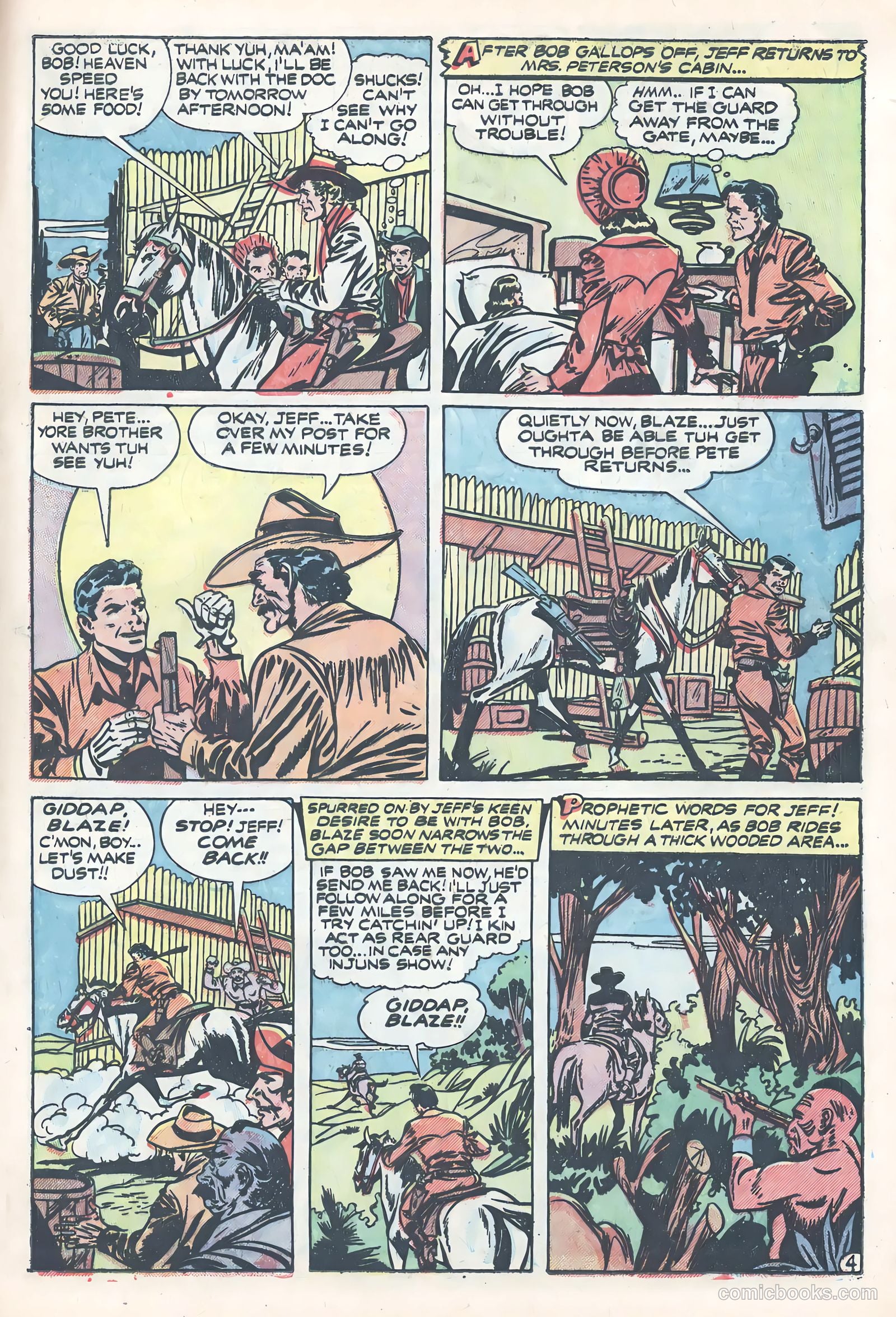 Wild Bill Hickok #20 (1954) — page 29 of 36