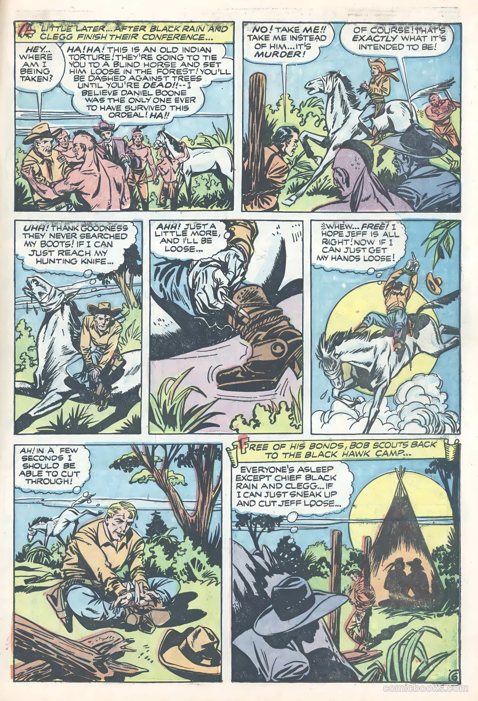 Wild Bill Hickok #20 (1954) — page 31 of 36