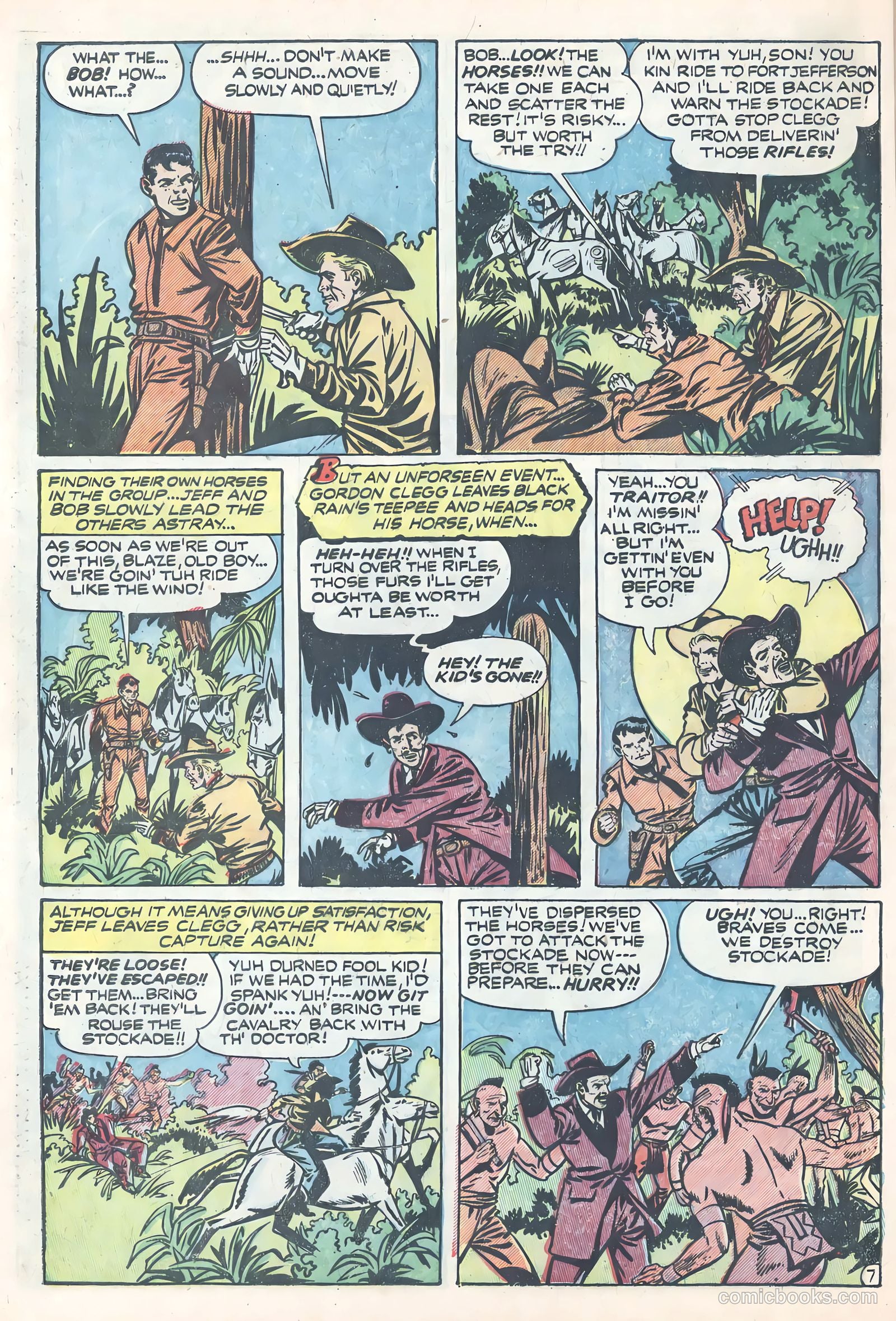 Wild Bill Hickok #20 (1954) — page 32 of 36