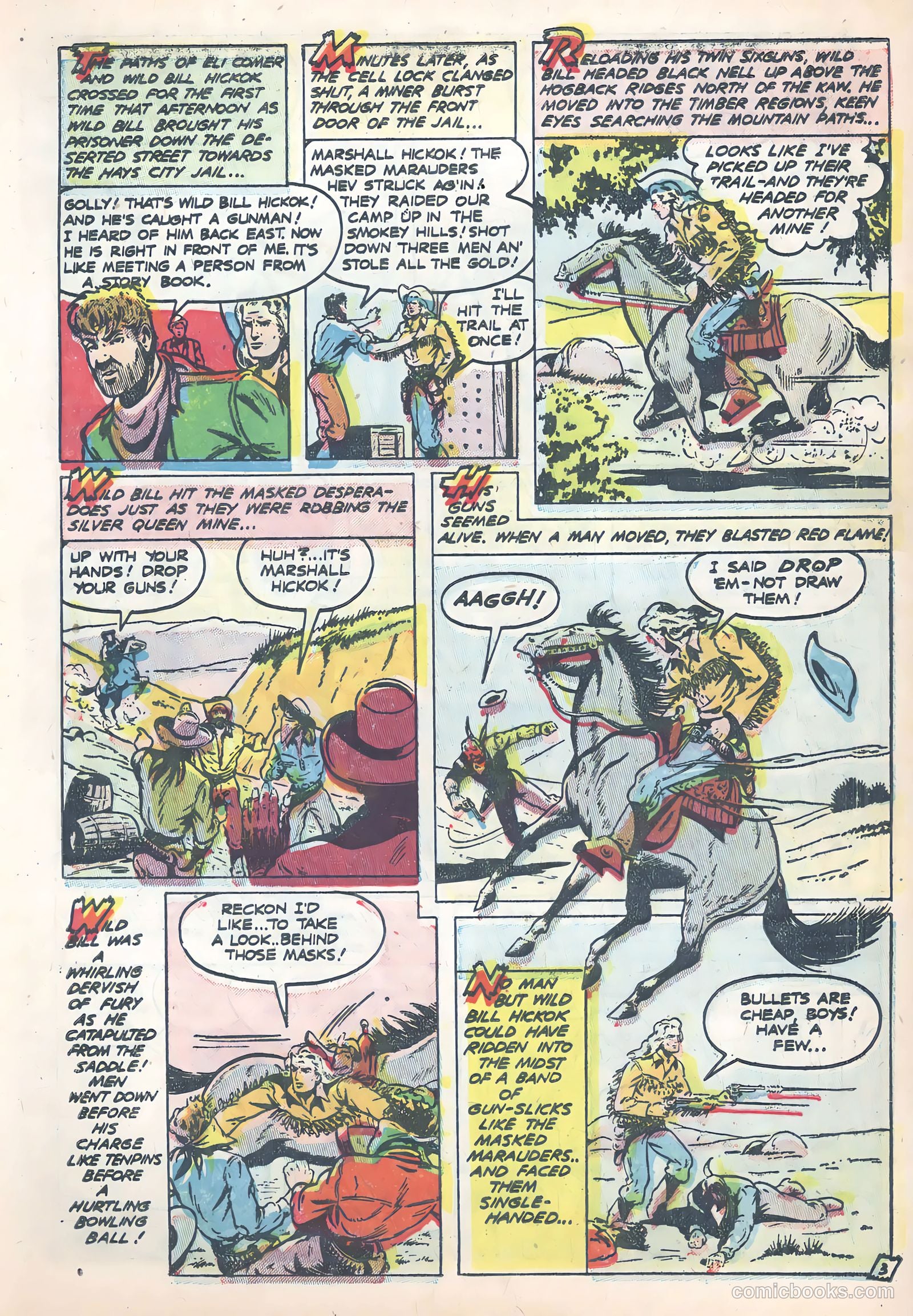Wild Bill Hickok #21 (1954) — page 5 of 36