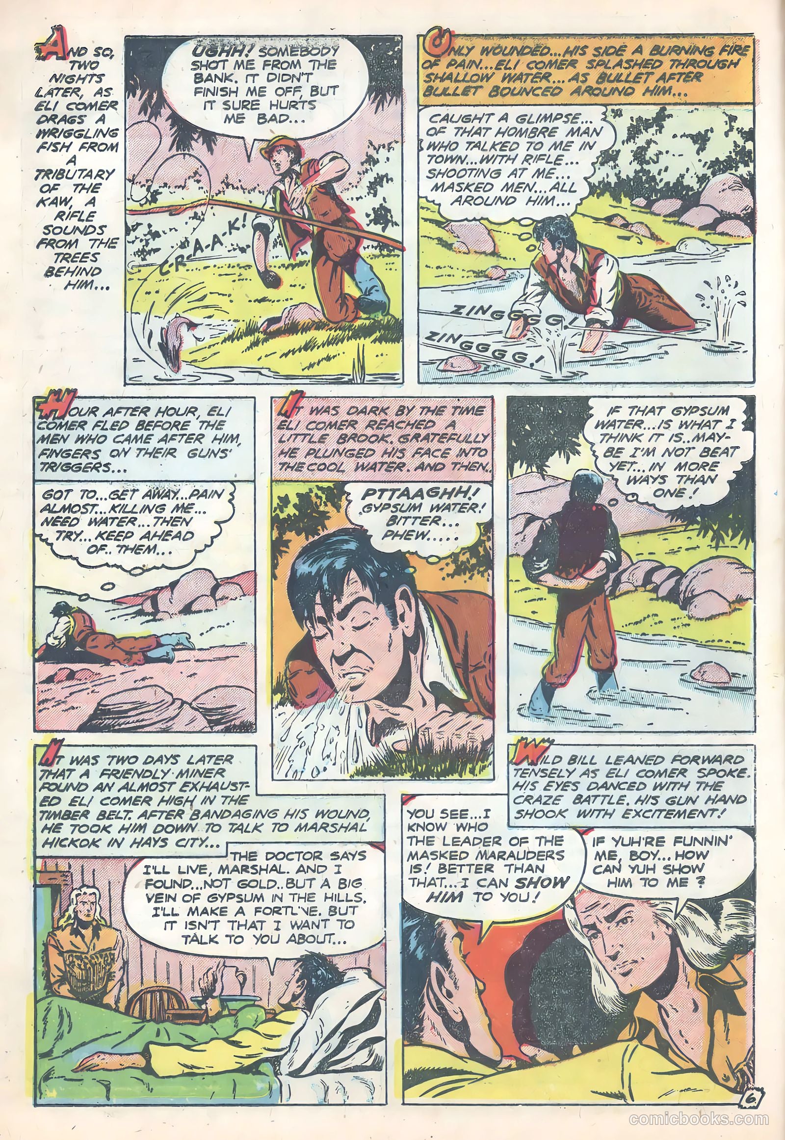 Wild Bill Hickok #21 (1954) — page 8 of 36
