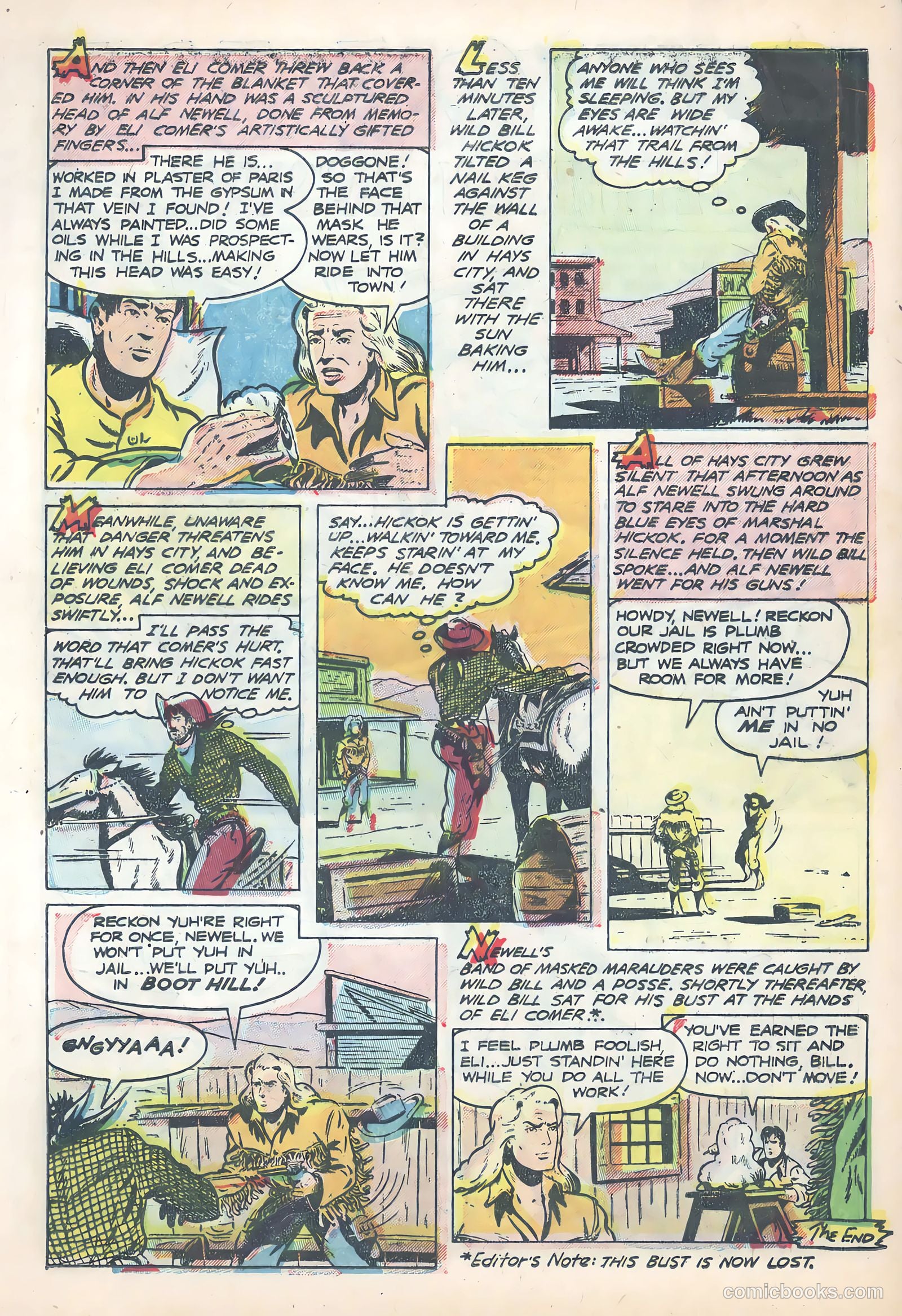 Wild Bill Hickok #21 (1954) — page 9 of 36