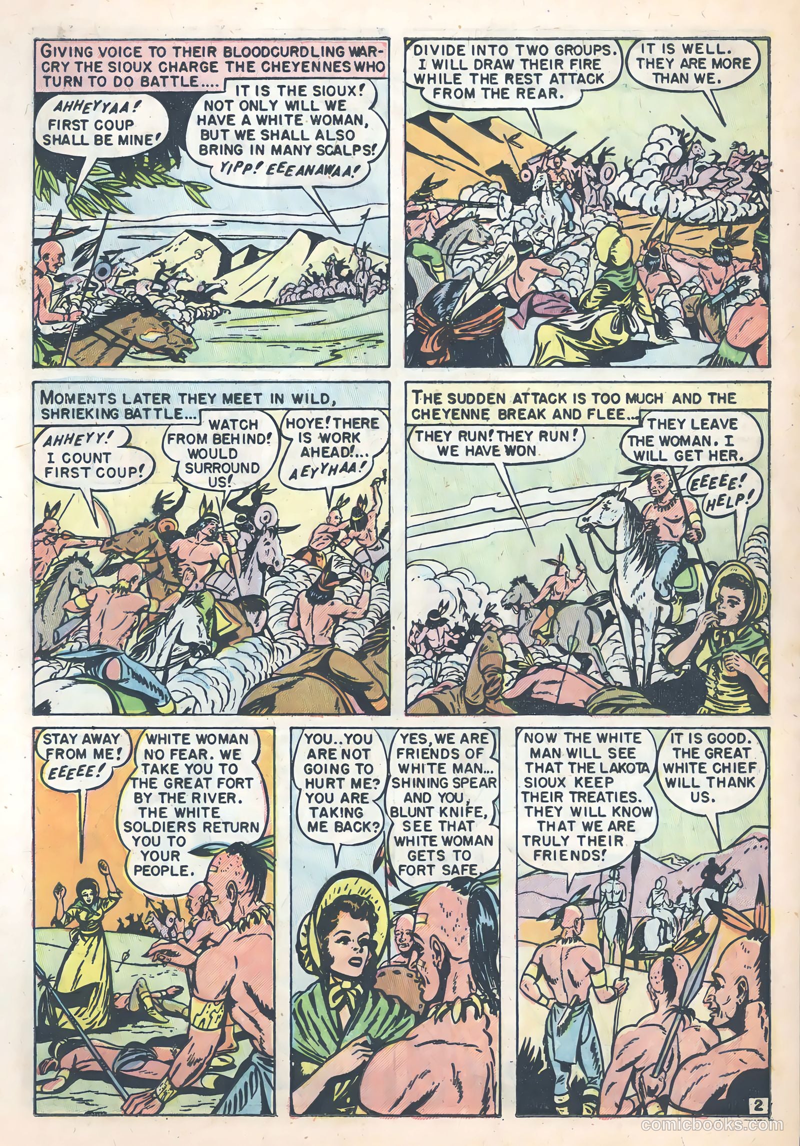 Wild Bill Hickok #21 (1954) — page 11 of 36