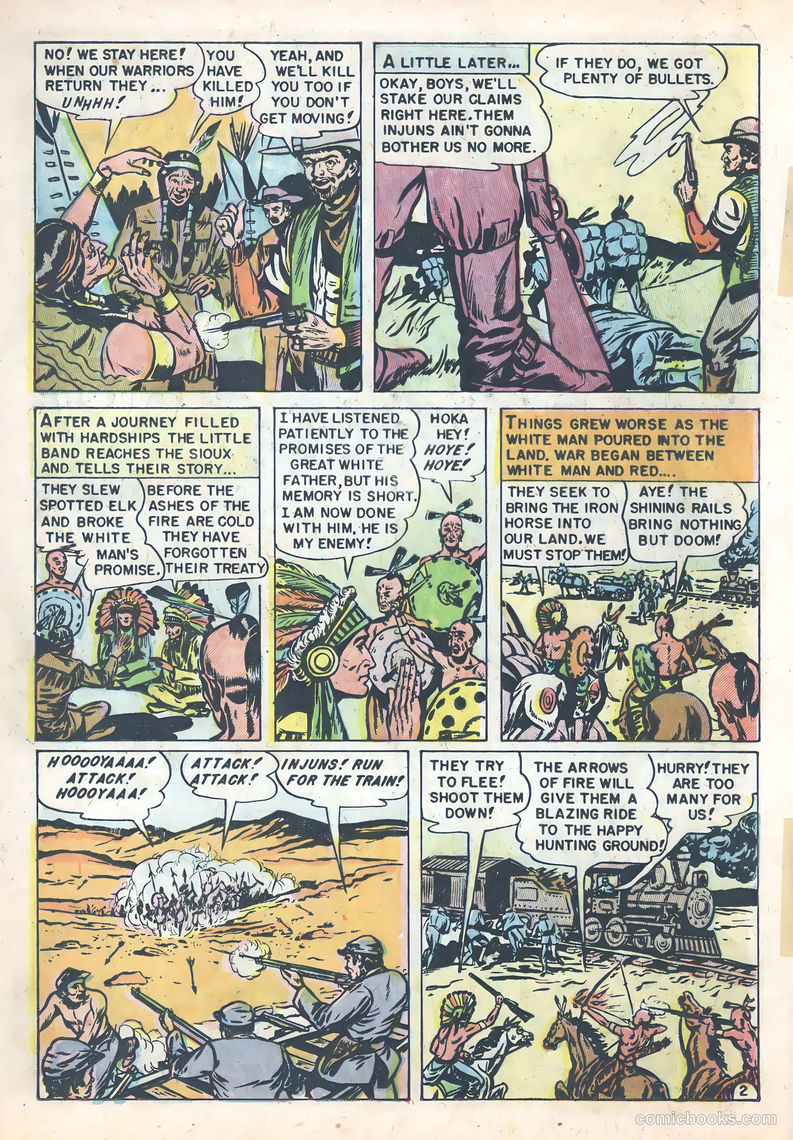 Wild Bill Hickok #21 (1954) — page 18 of 36