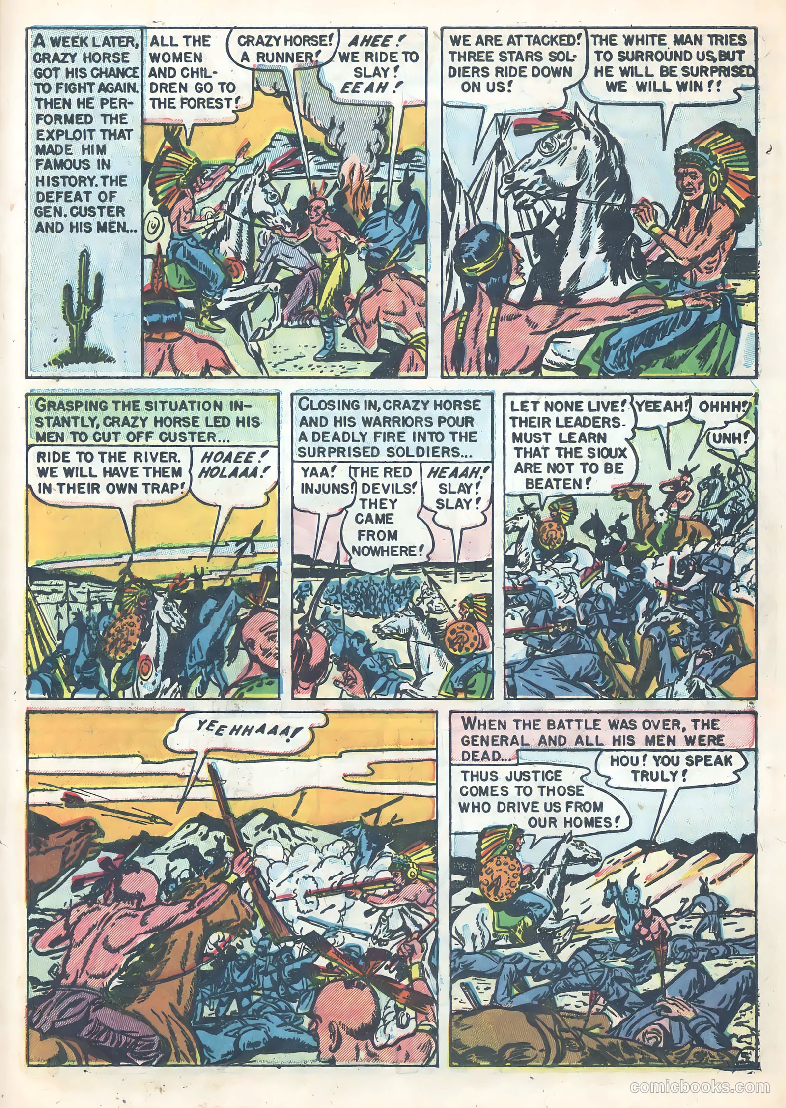 Wild Bill Hickok #21 (1954) — page 21 of 36