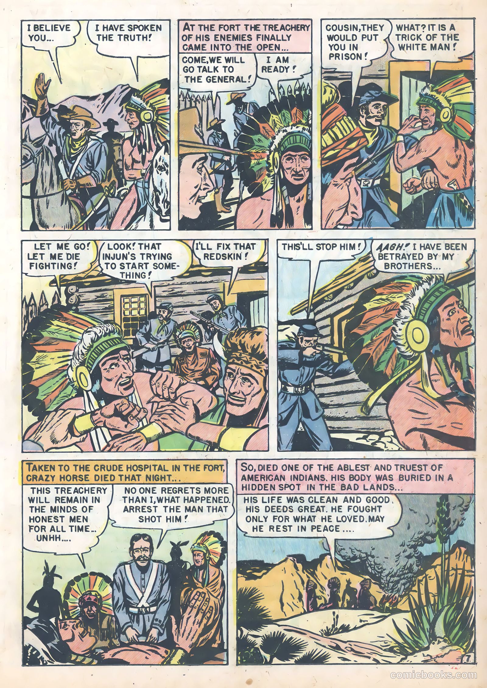 Wild Bill Hickok #21 (1954) — page 23 of 36