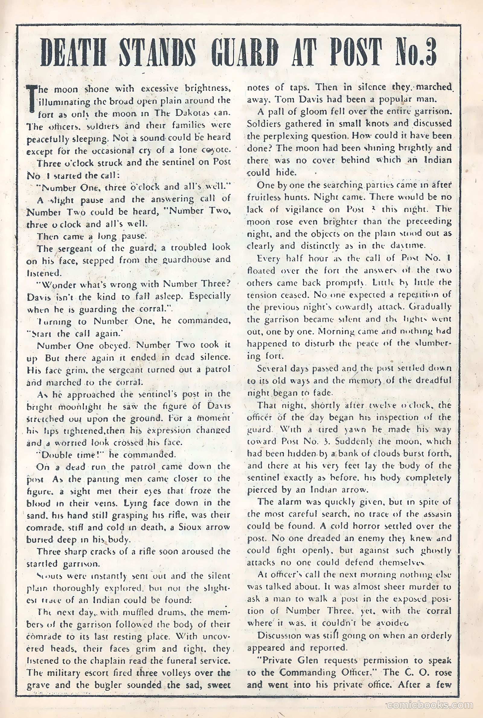 Wild Bill Hickok #21 (1954) — page 25 of 36
