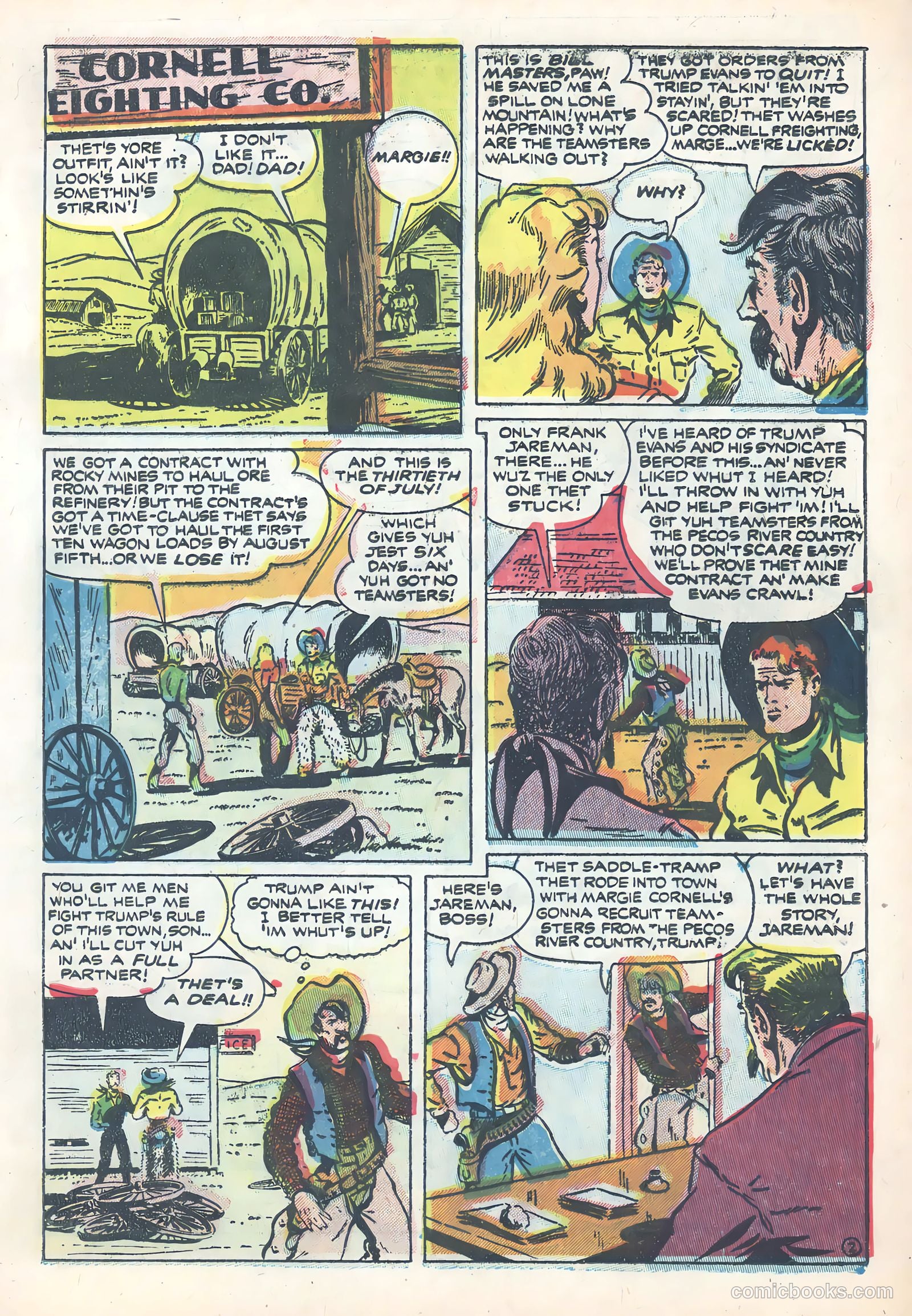 Wild Bill Hickok #21 (1954) — page 29 of 36