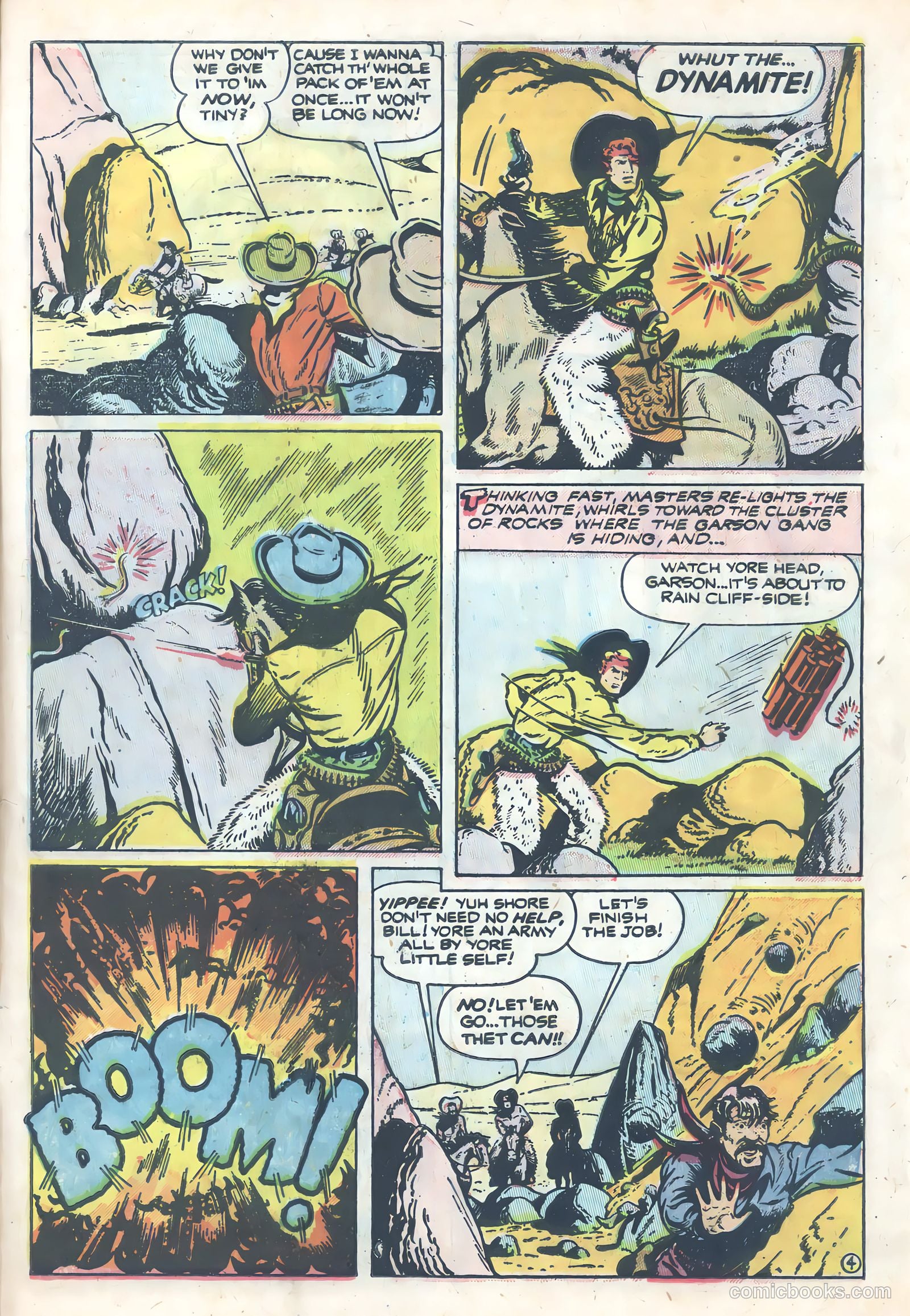 Wild Bill Hickok #21 (1954) — page 31 of 36