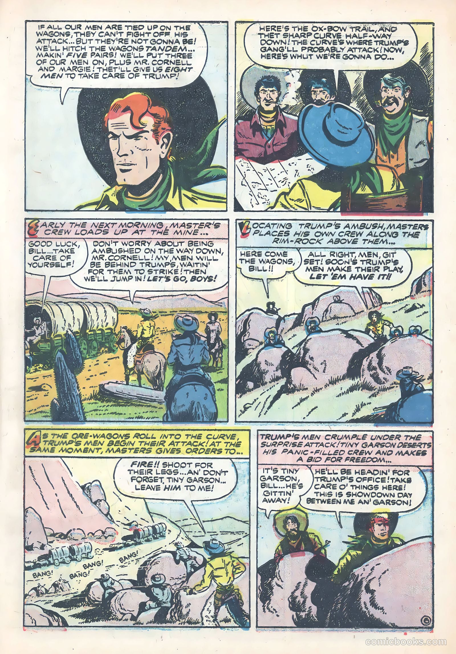 Wild Bill Hickok #21 (1954) — page 33 of 36