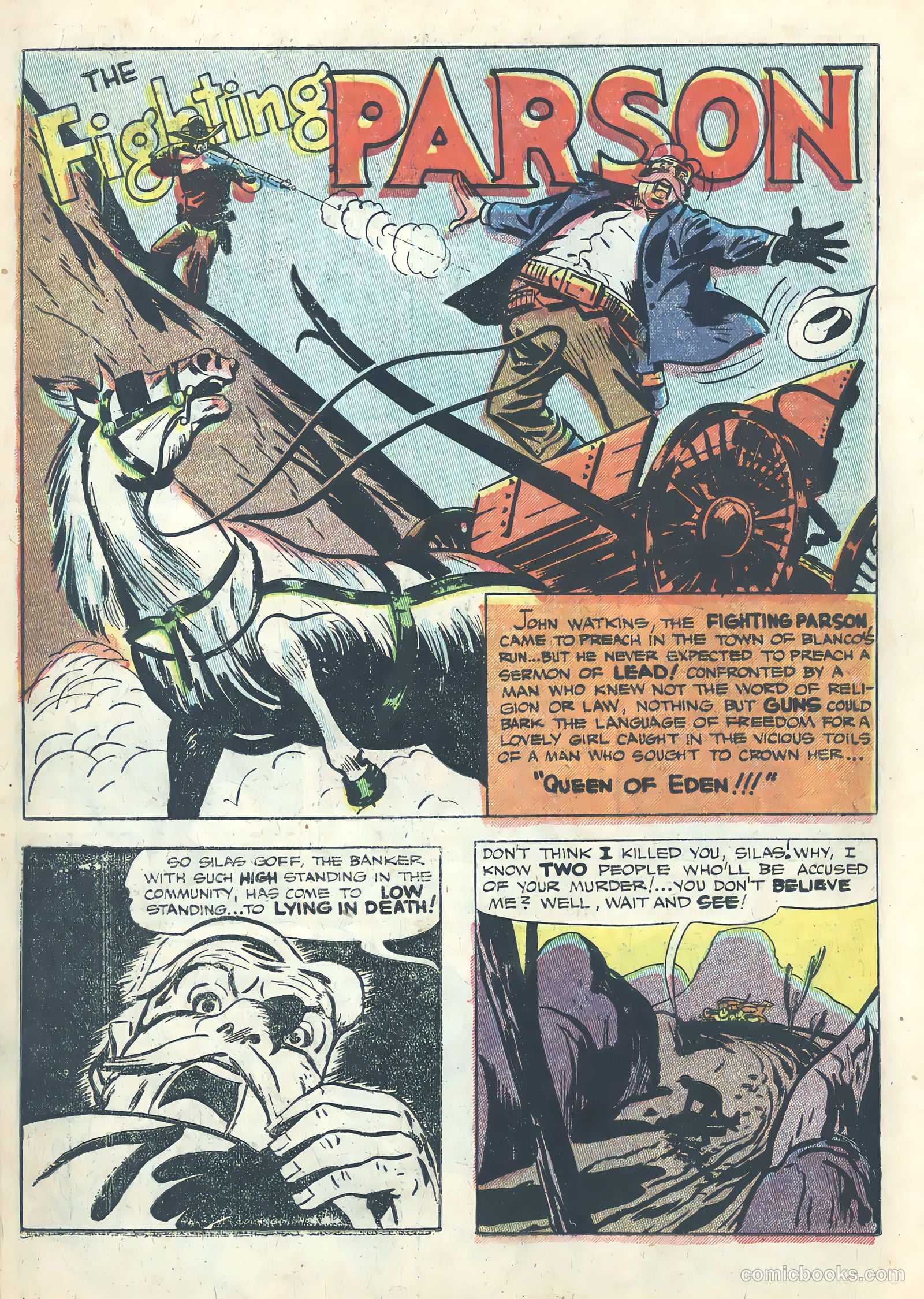 Wild Bill Hickok #22 (1955) — page 10 of 37