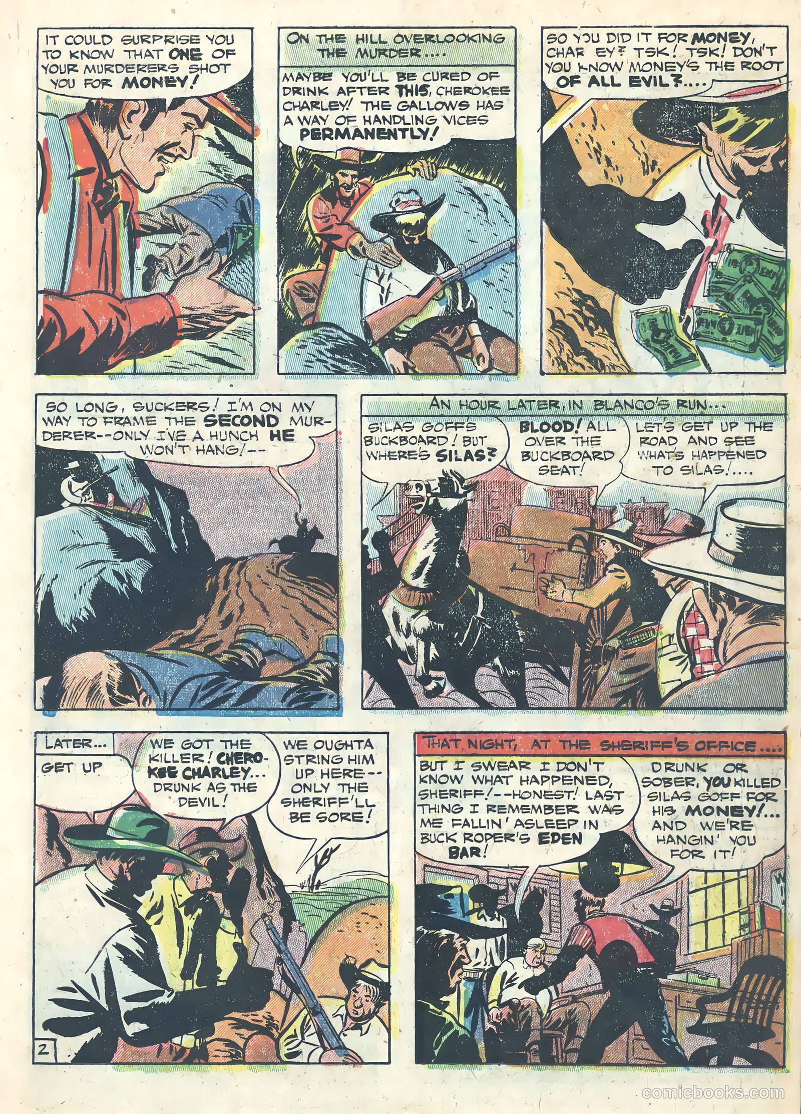 Wild Bill Hickok #22 (1955) — page 11 of 37