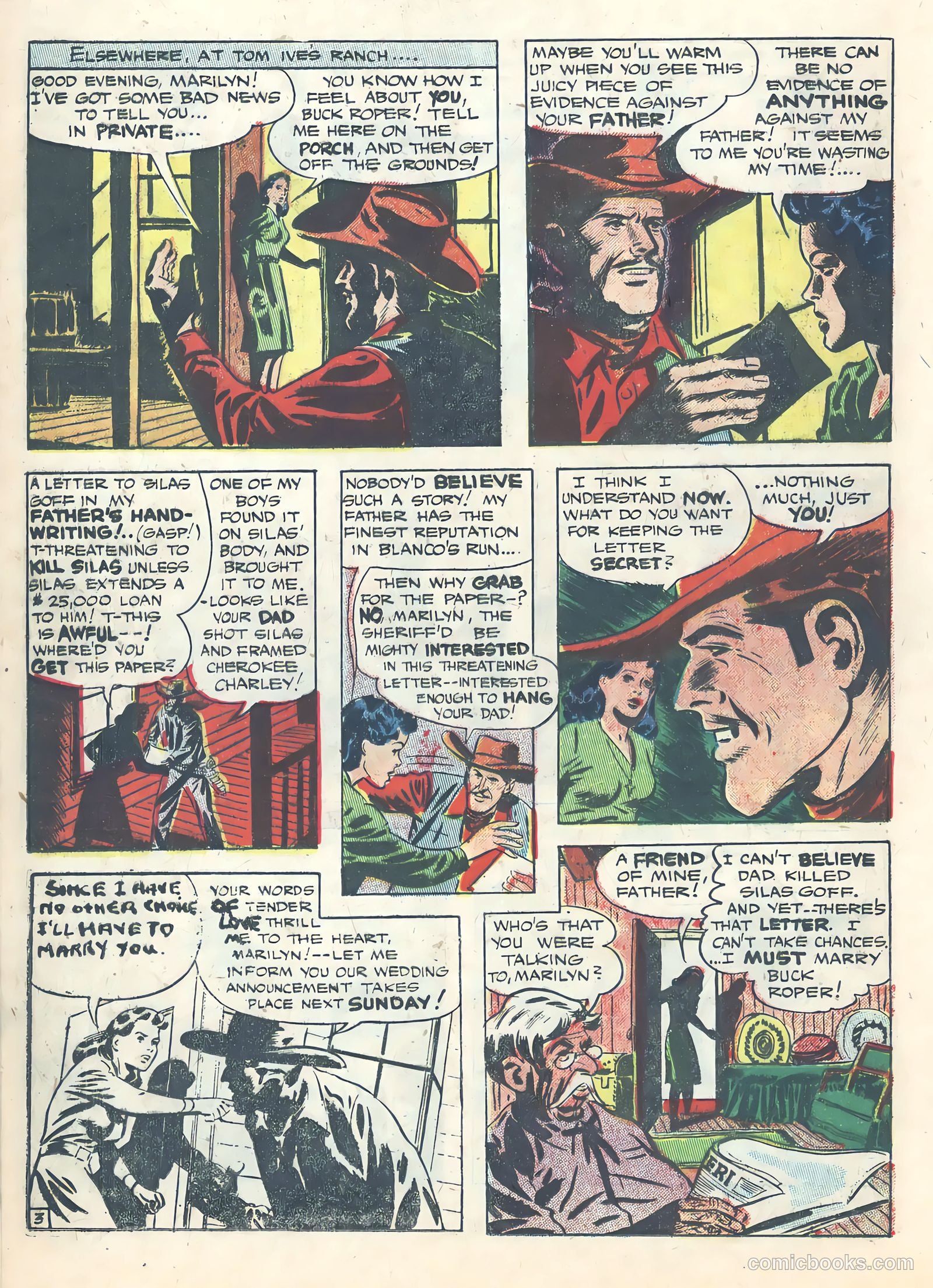 Wild Bill Hickok #22 (1955) — page 12 of 37