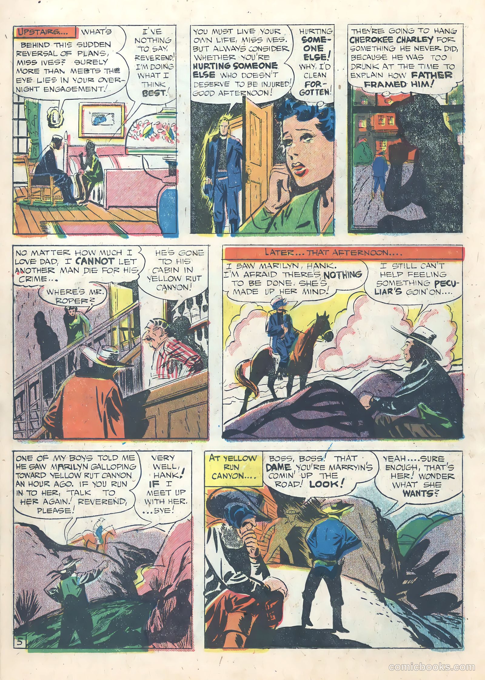 Wild Bill Hickok #22 (1955) — page 14 of 37
