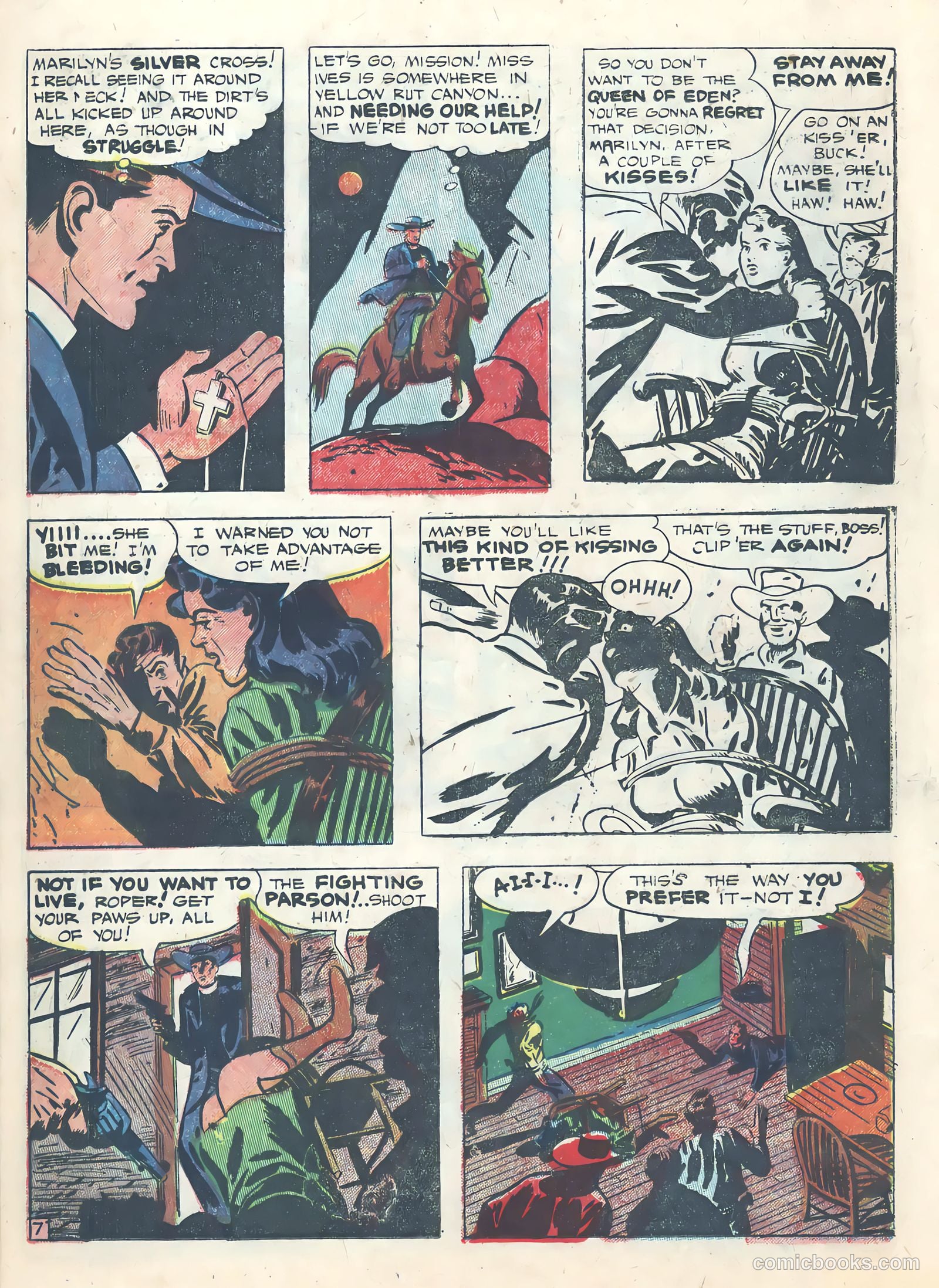 Wild Bill Hickok #22 (1955) — page 16 of 37