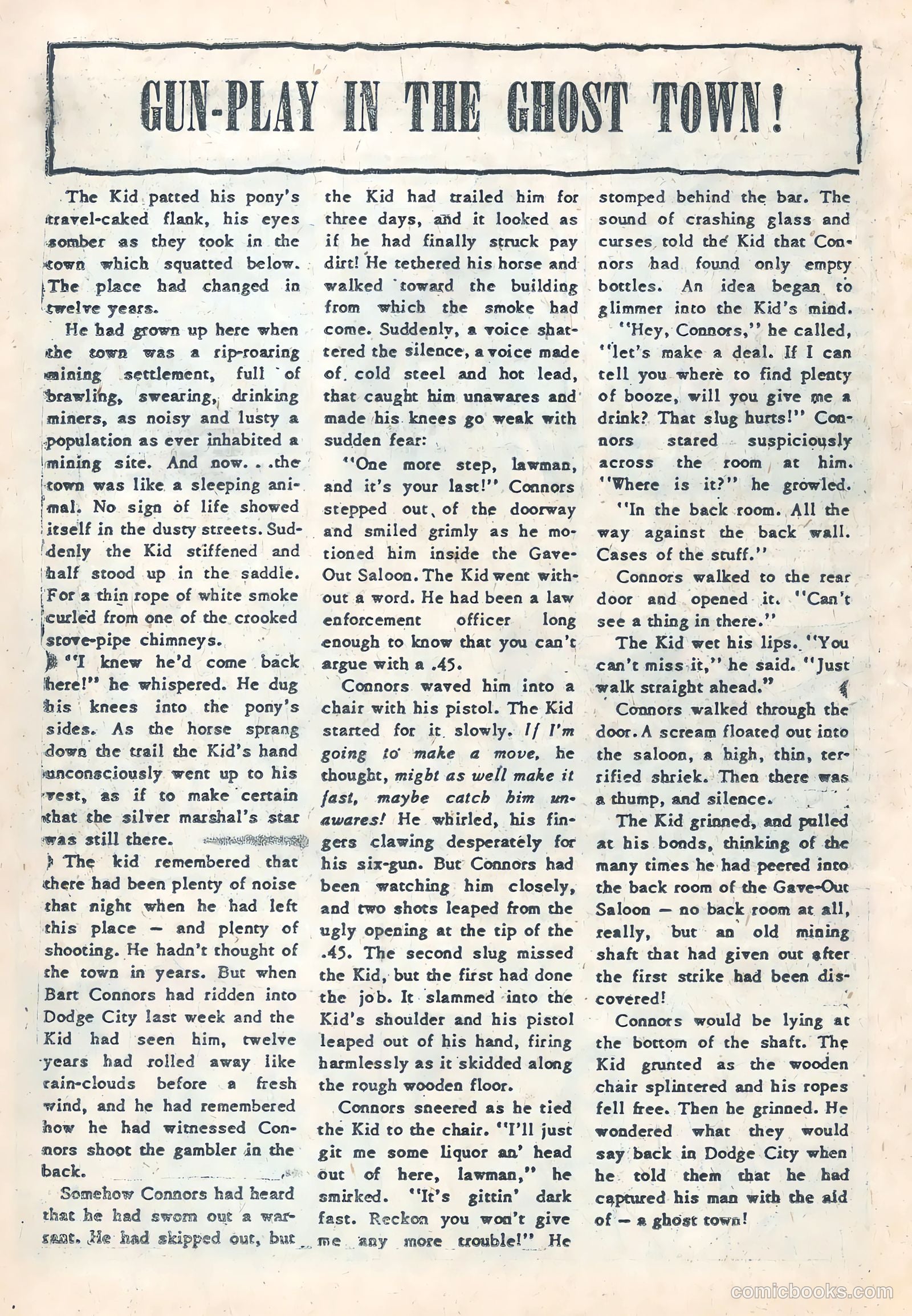 Wild Bill Hickok #22 (1955) — page 18 of 37