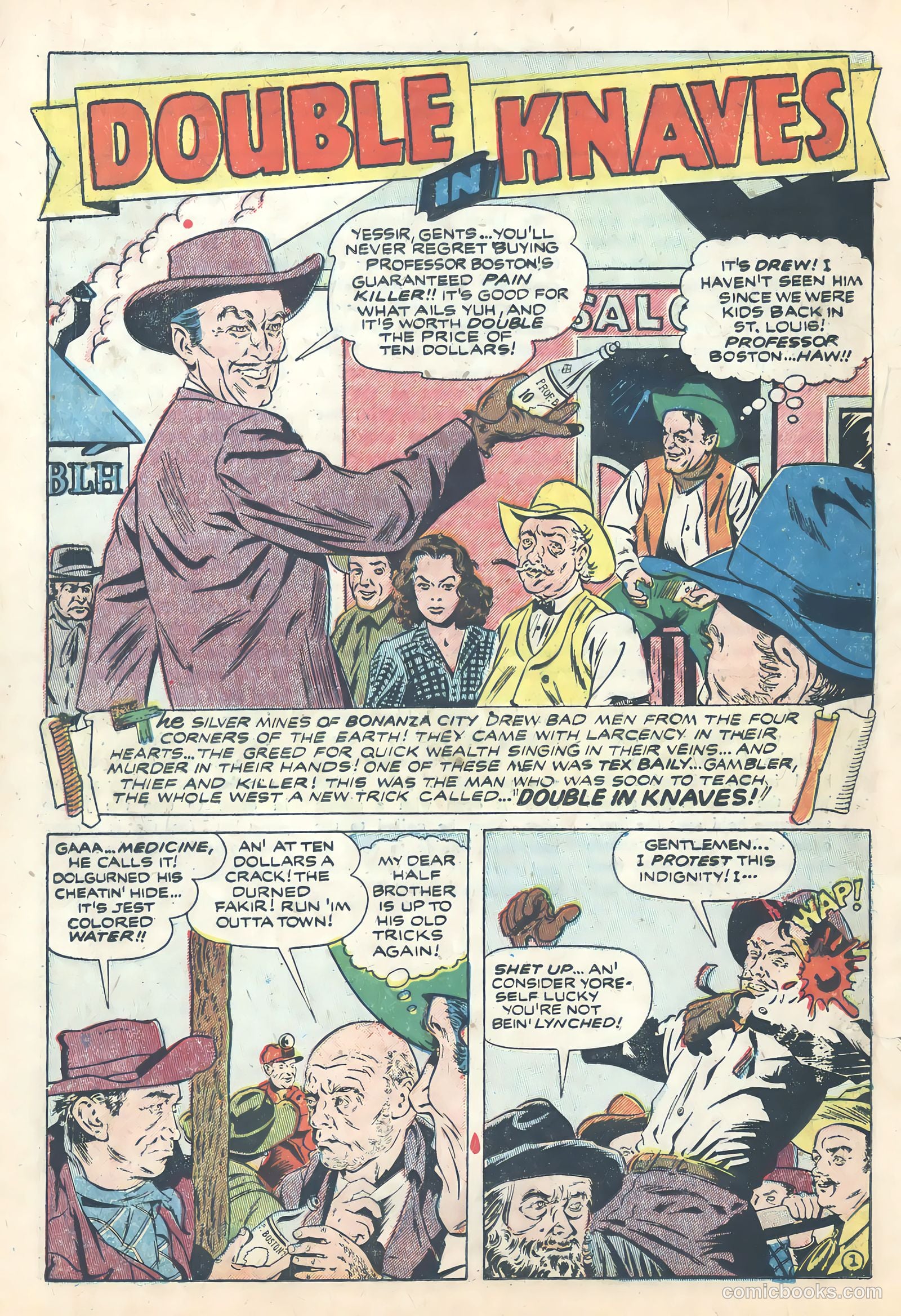Wild Bill Hickok #22 (1955) — page 20 of 37