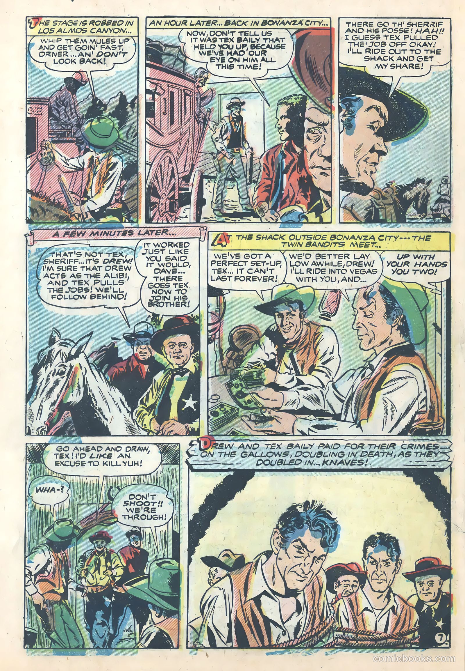 Wild Bill Hickok #22 (1955) — page 26 of 37