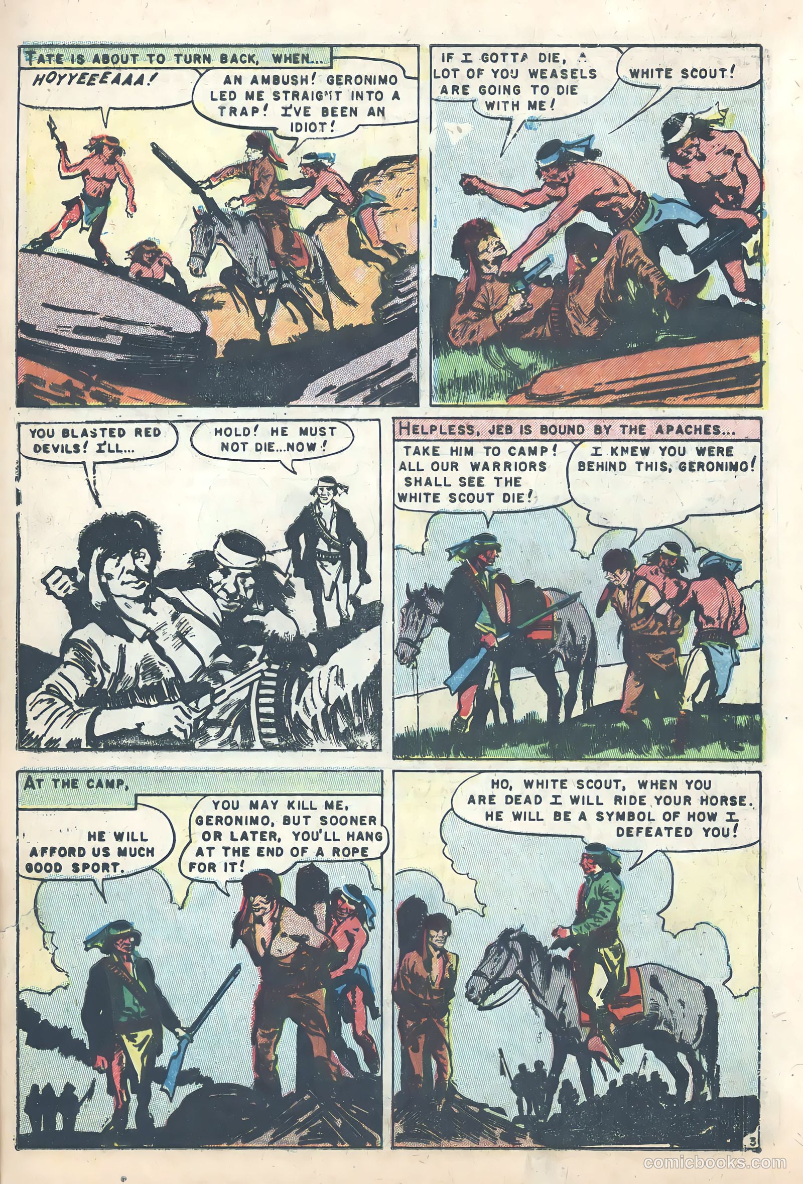 Wild Bill Hickok #22 (1955) — page 29 of 37