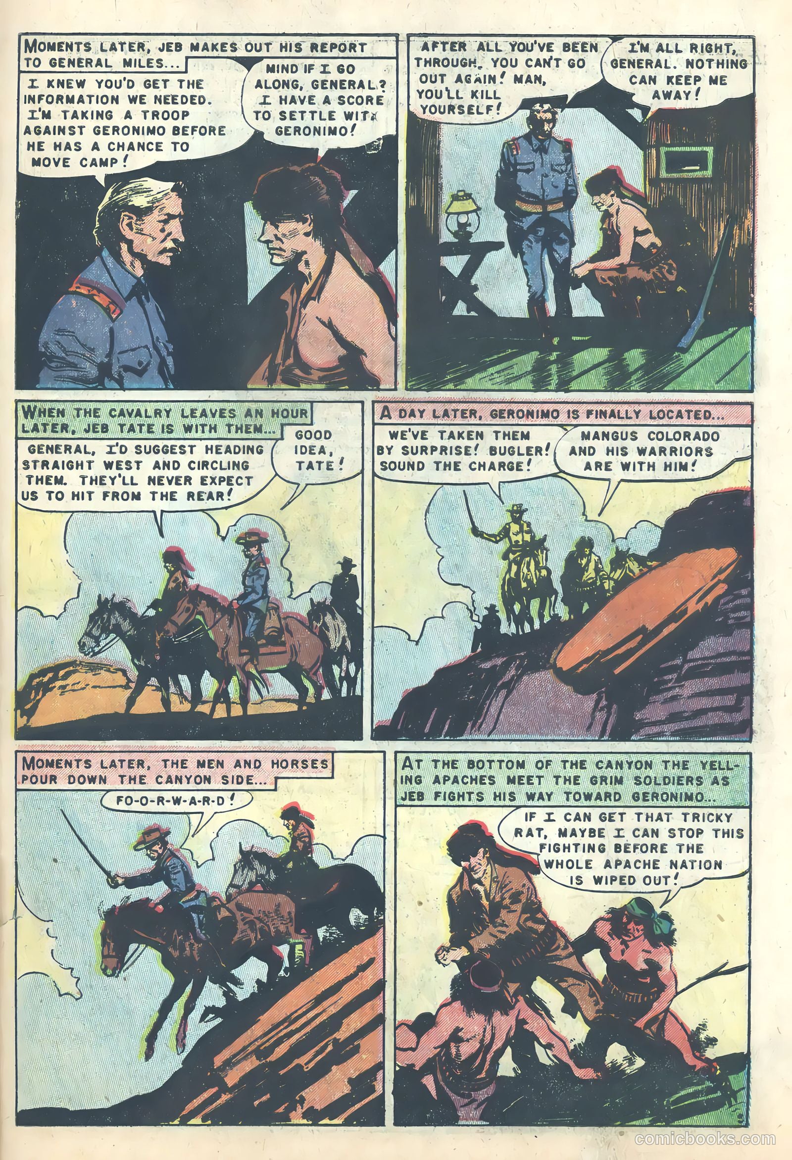 Wild Bill Hickok #22 (1955) — page 31 of 37