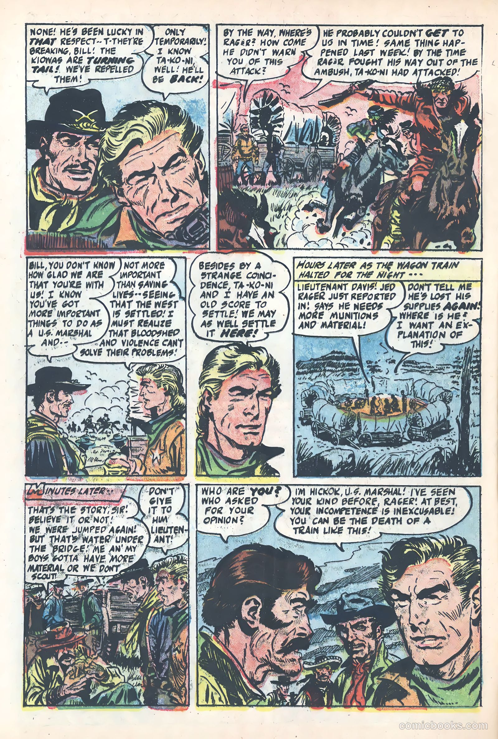 Wild Bill Hickok #23 (1955) — page 4 of 36