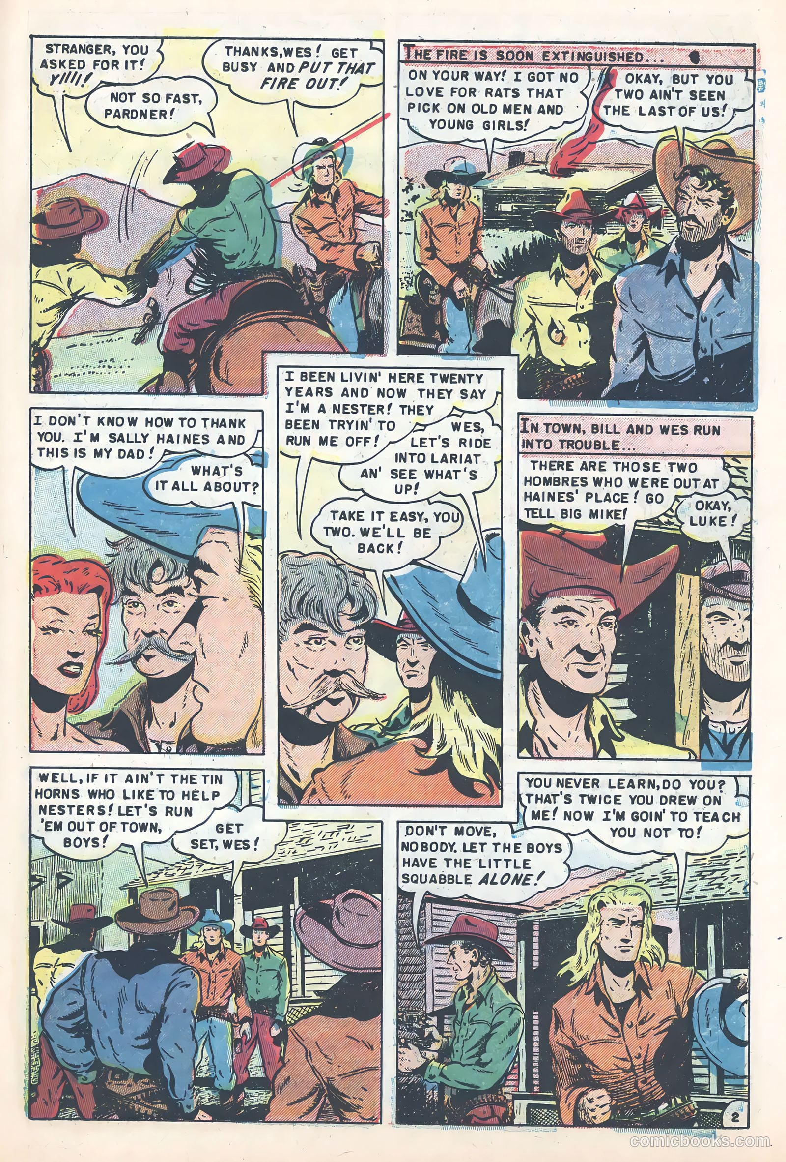 Wild Bill Hickok #23 (1955) — page 11 of 36
