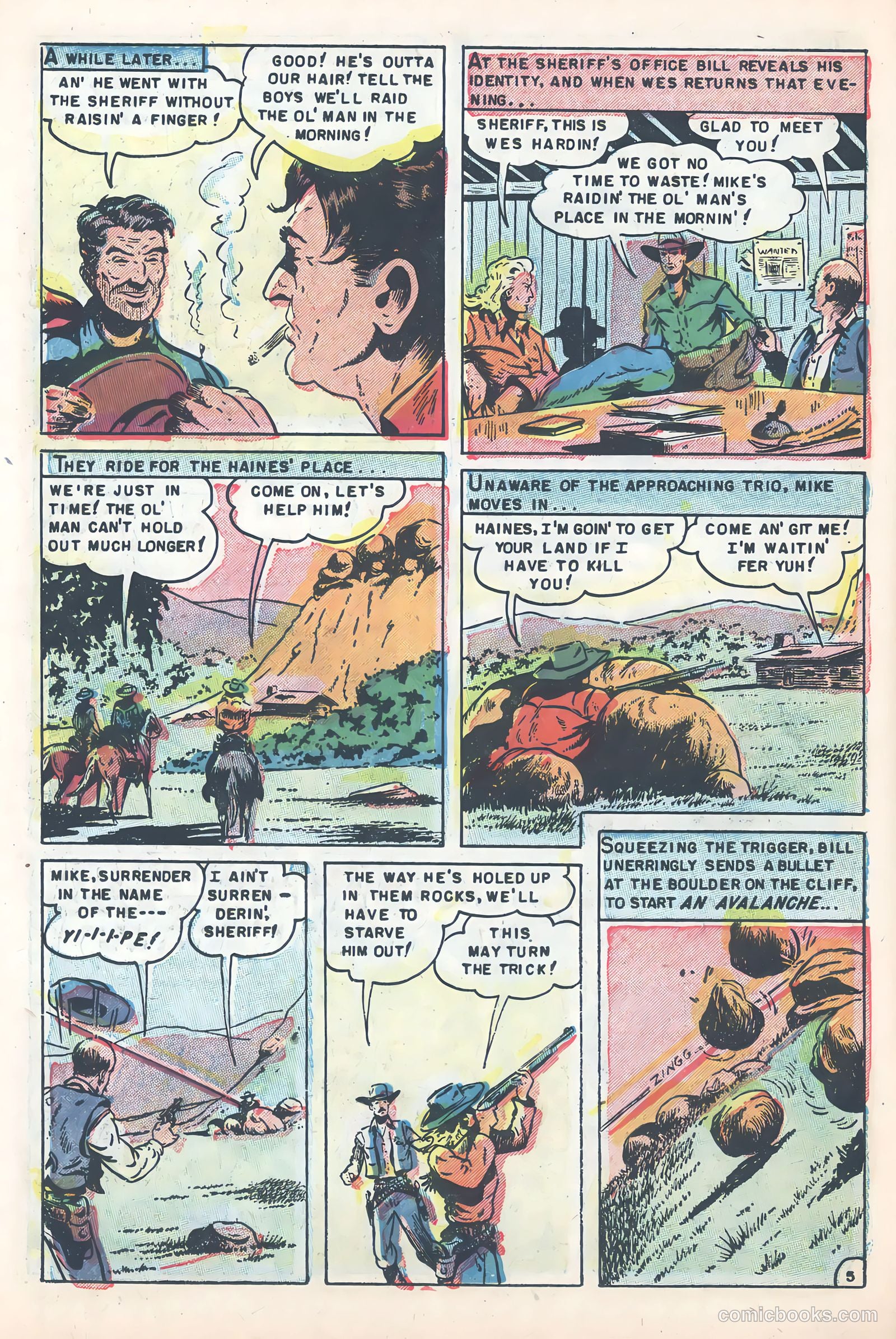 Wild Bill Hickok #23 (1955) — page 14 of 36
