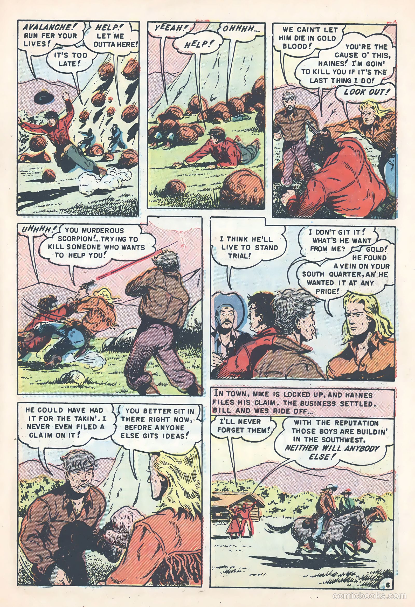 Wild Bill Hickok #23 (1955) — page 15 of 36