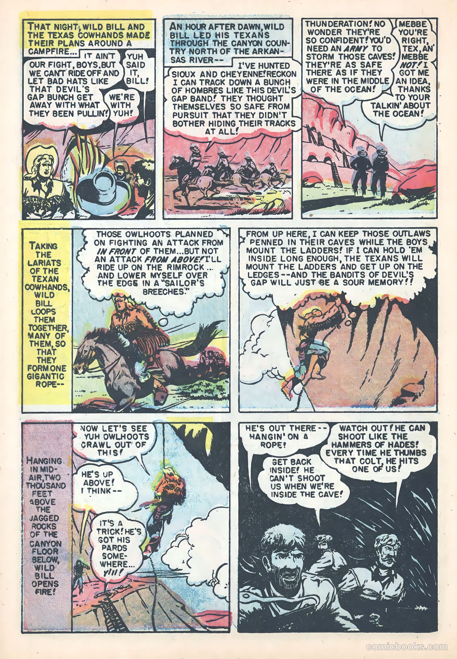 Wild Bill Hickok #23 (1955) — page 20 of 36