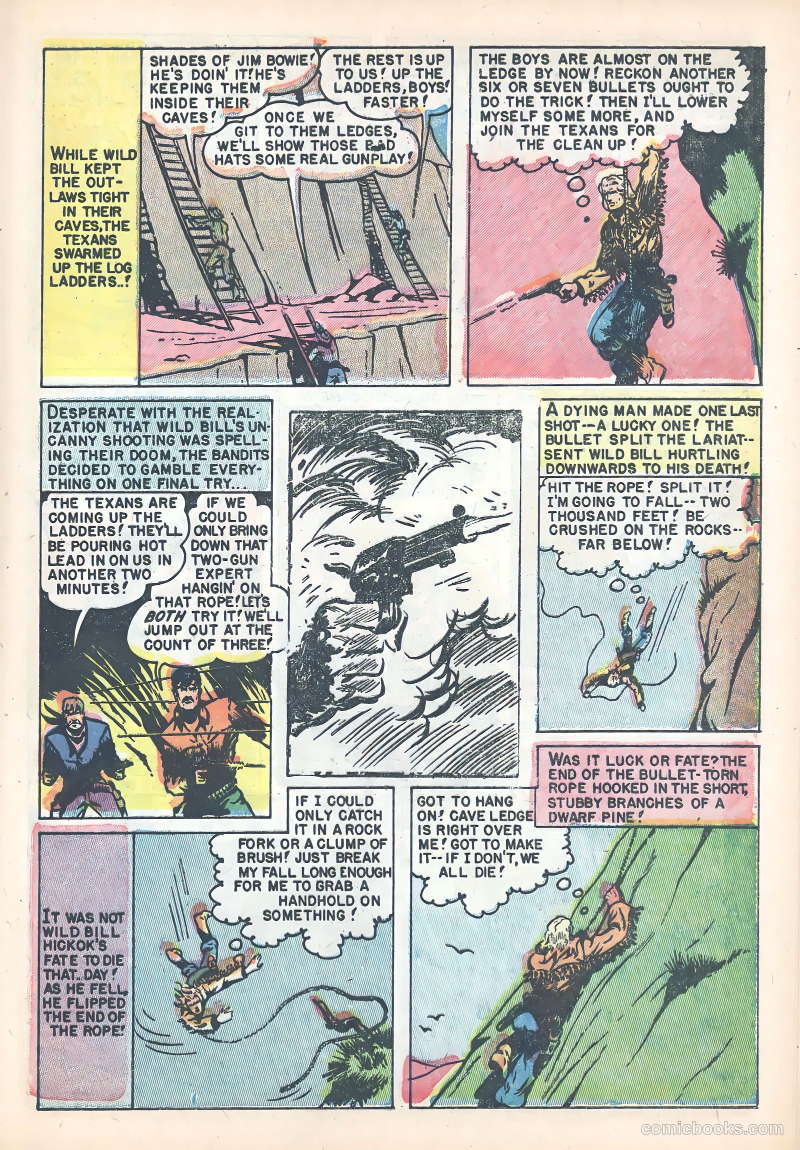 Wild Bill Hickok #23 (1955) — page 21 of 36