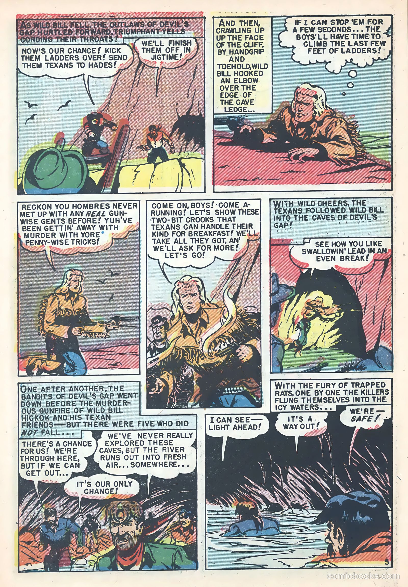 Wild Bill Hickok #23 (1955) — page 22 of 36