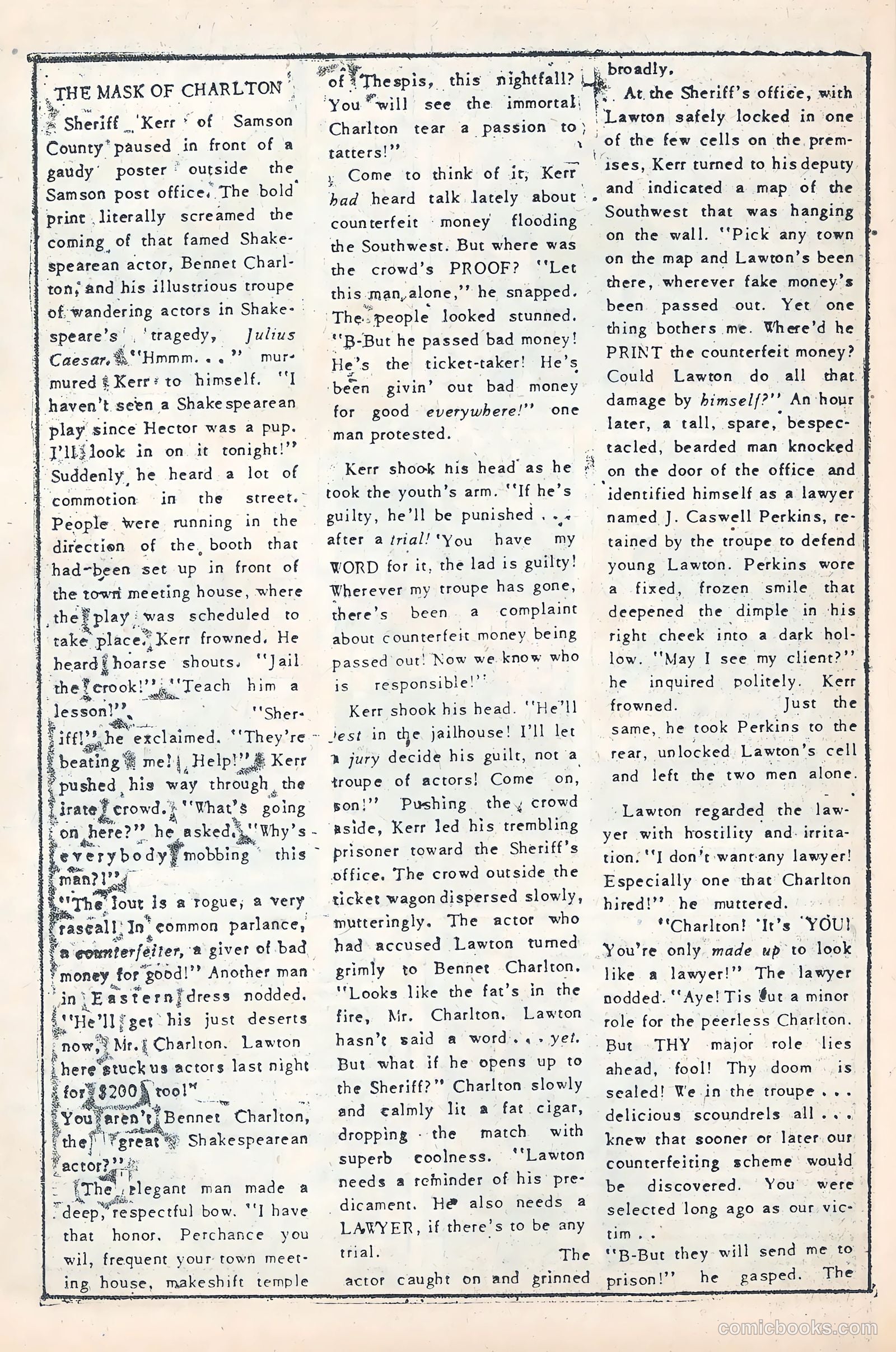 Wild Bill Hickok #23 (1955) — page 26 of 36