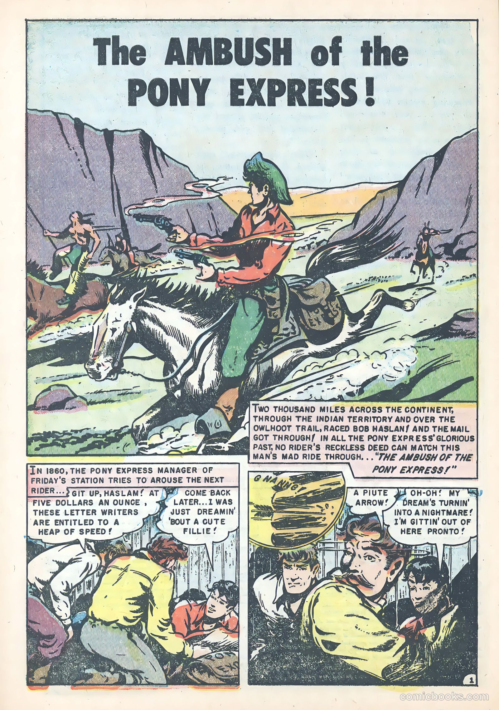 Wild Bill Hickok #23 (1955) — page 28 of 36
