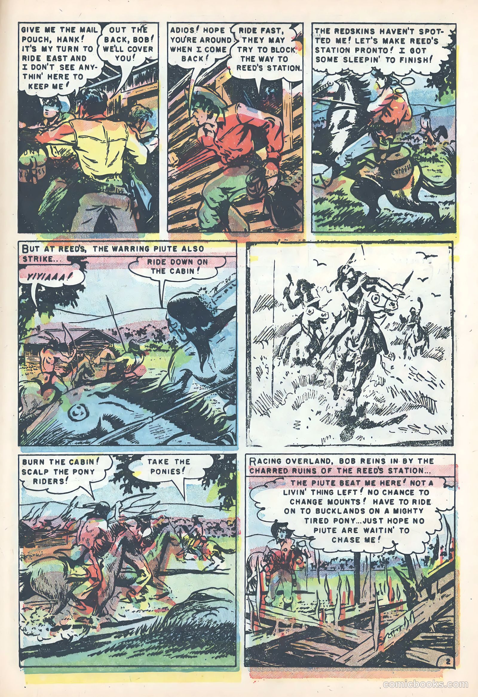 Wild Bill Hickok #23 (1955) — page 29 of 36