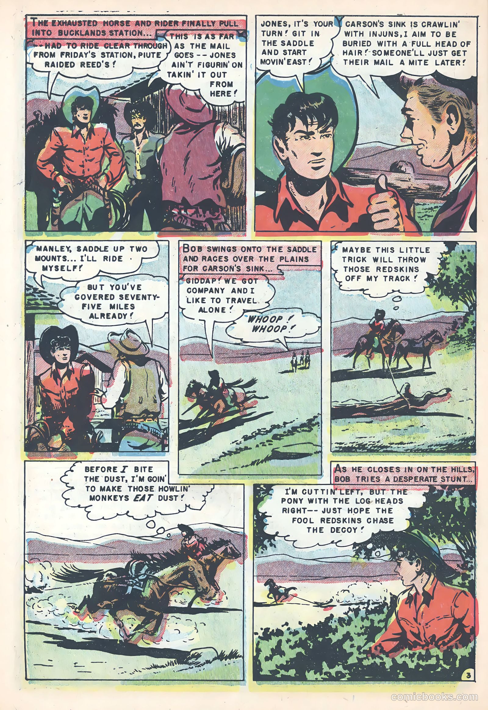 Wild Bill Hickok #23 (1955) — page 30 of 36