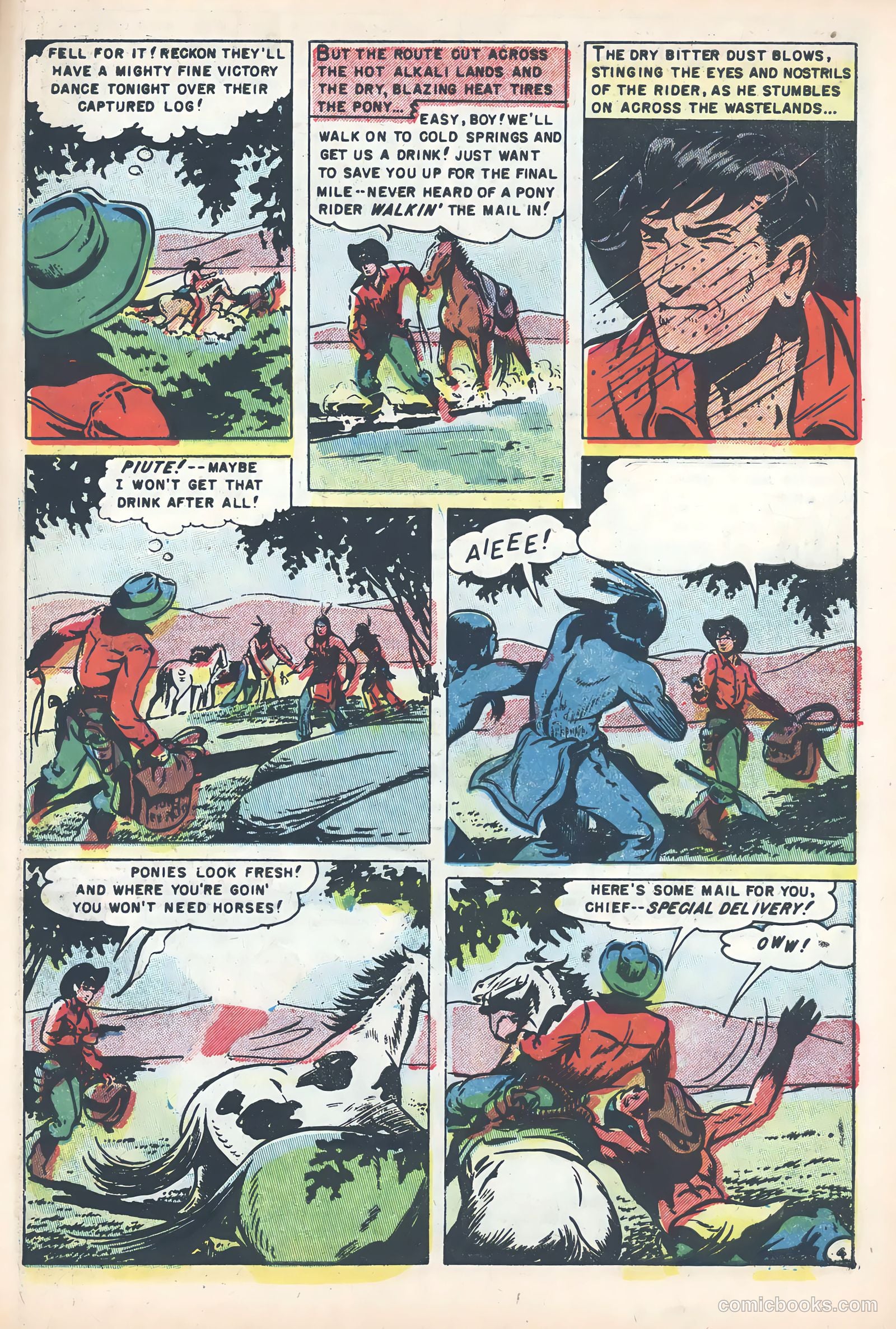Wild Bill Hickok #23 (1955) — page 31 of 36