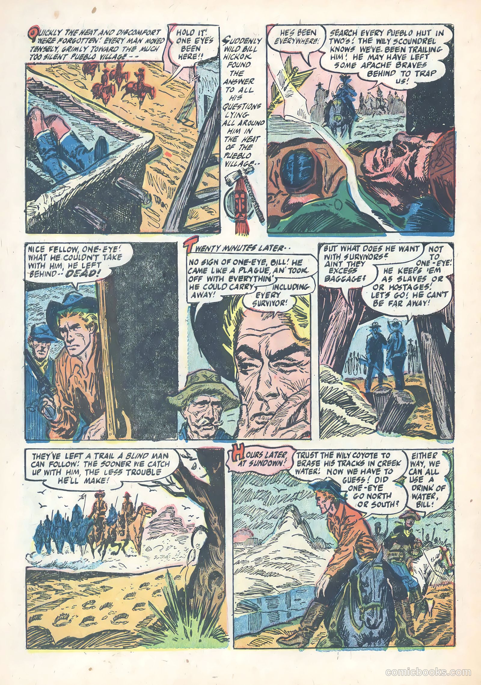 Wild Bill Hickok #24 (1955) — page 4 of 36